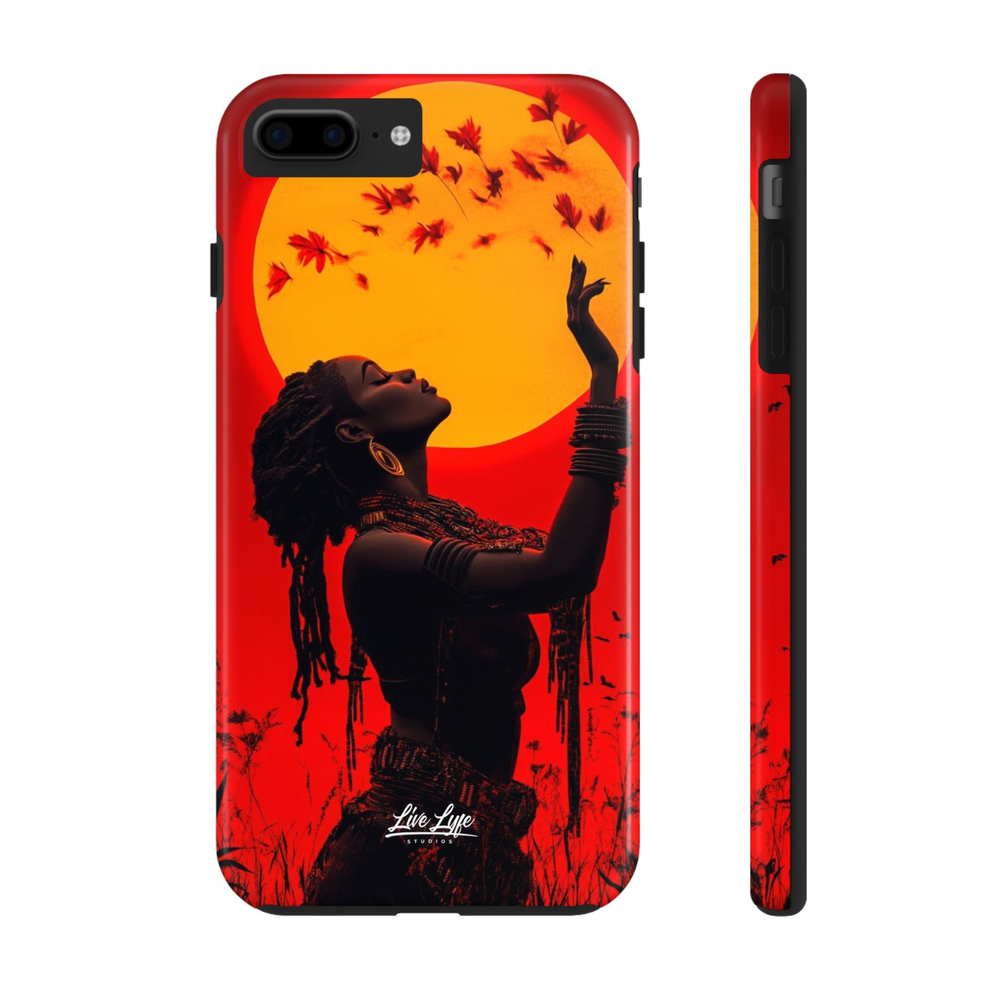 Sunset Spirit, Rasta Soul Awakening Phone Case