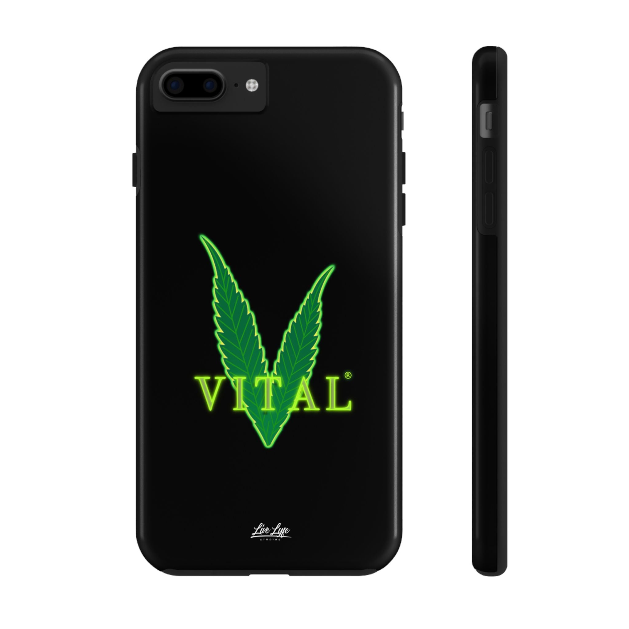 Vital Lyfe Phone Case – Sleek Black Cover