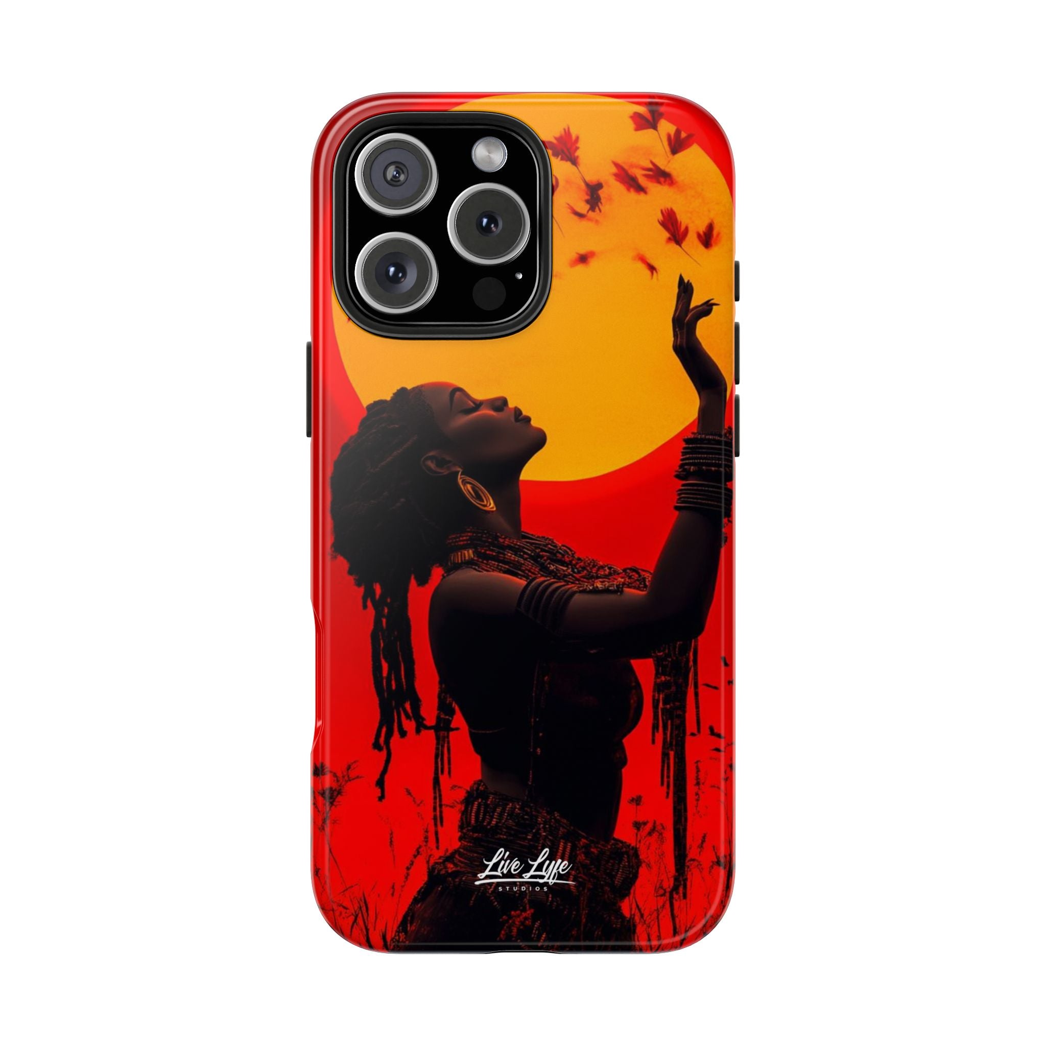 Sunset Spirit, Rasta Soul Awakening Phone Case