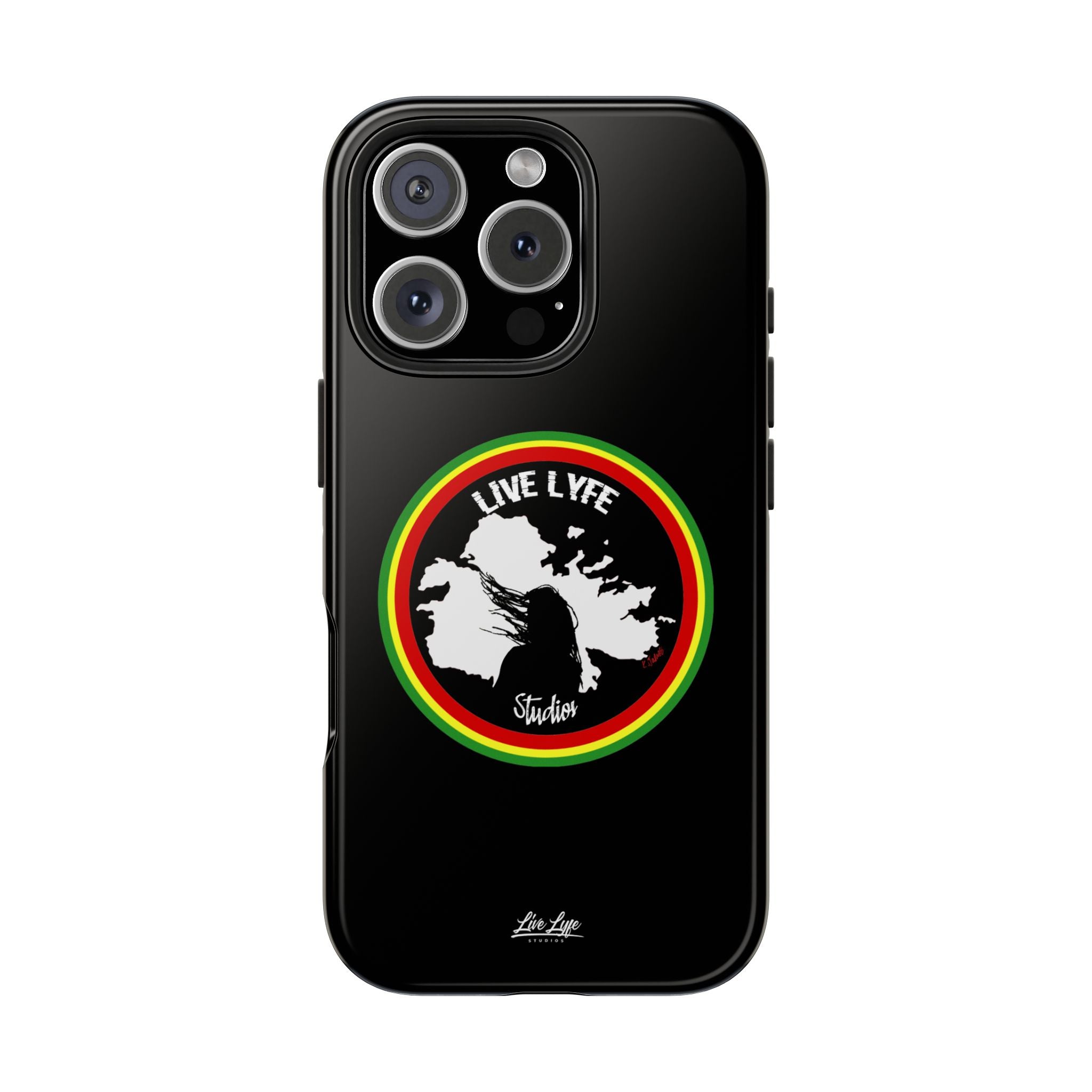 Livel Lyfe Phone Case – Sleek Black Cover