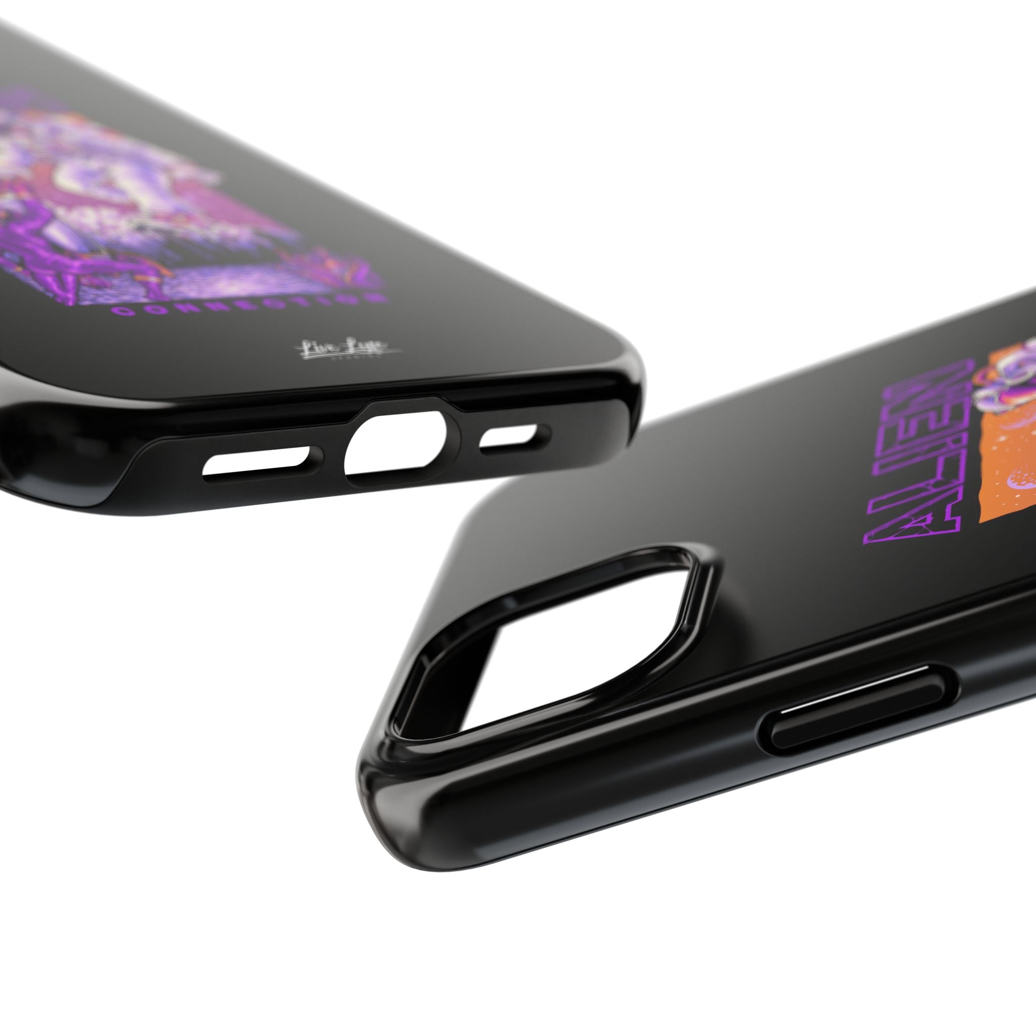 Alien Connection Phone Case – Sleek Black Cover