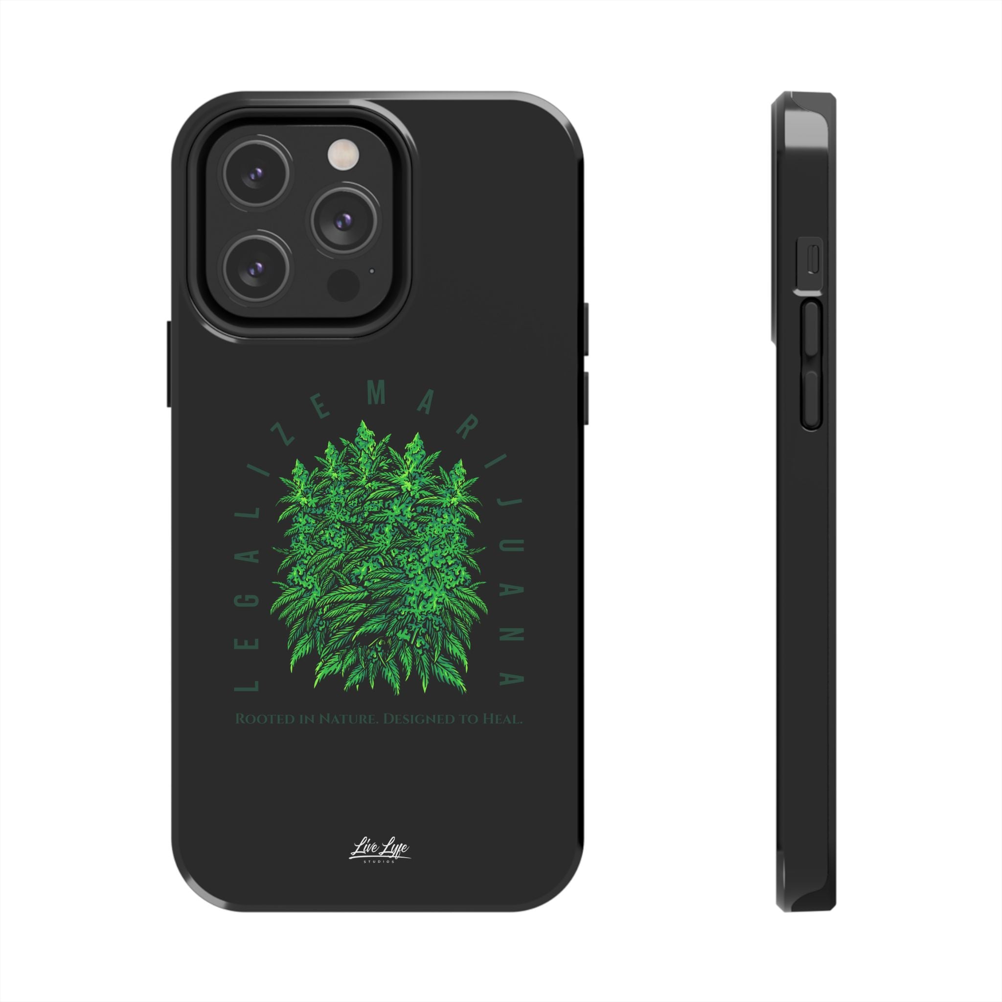 Legalize The Plant Phone Case – Sleek Black Cover
