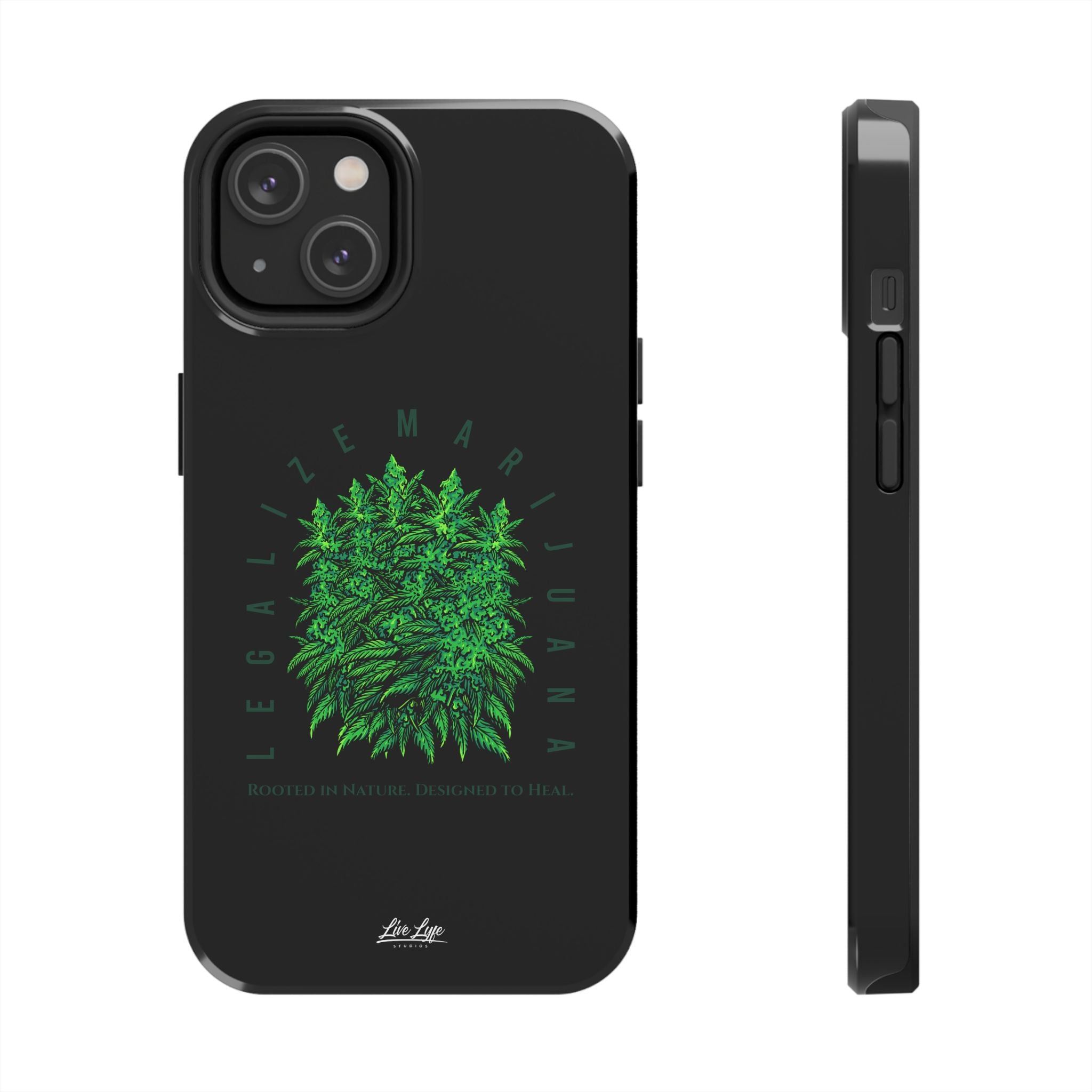 Legalize The Plant Phone Case – Sleek Black Cover