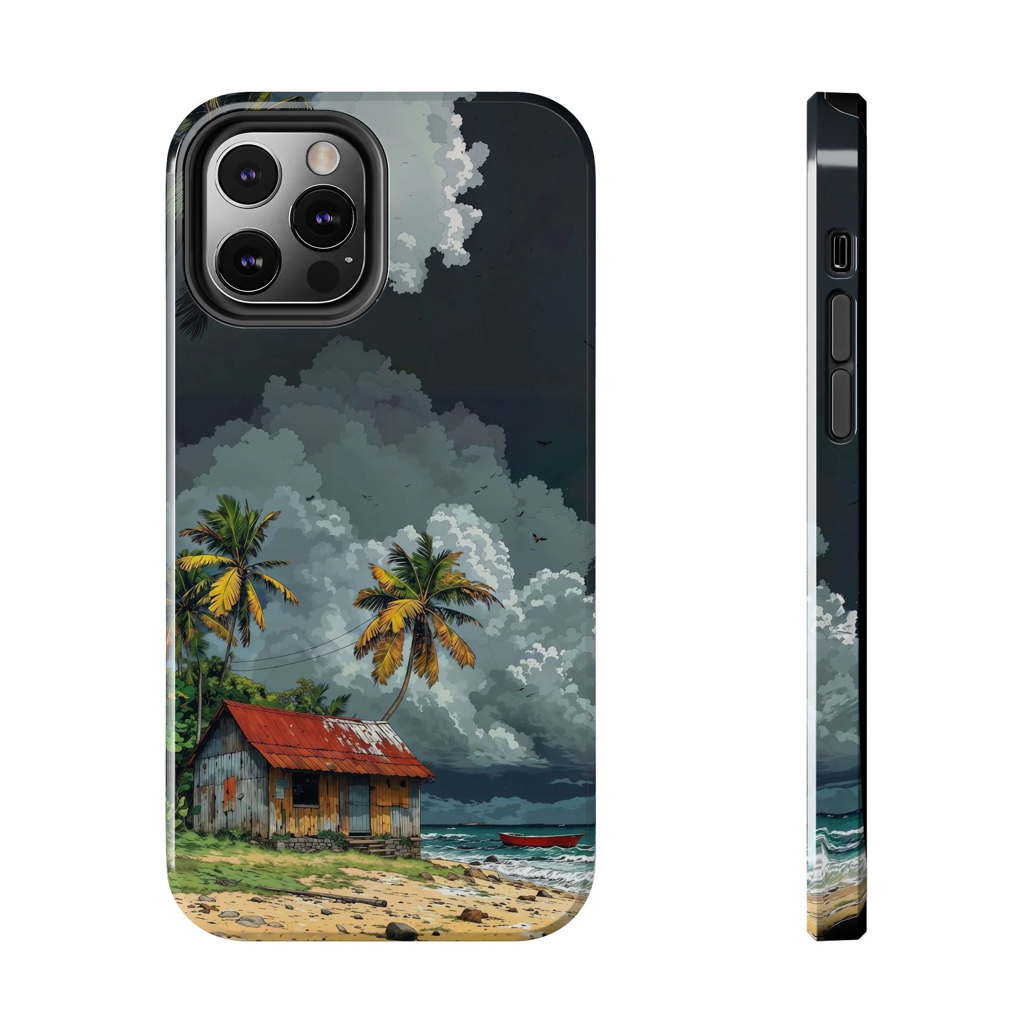 Tropical Beach Phone Cases - Coastal Vibes, Summer Gift, Adventure Ready, Travel Companion, Protective Cover Layer