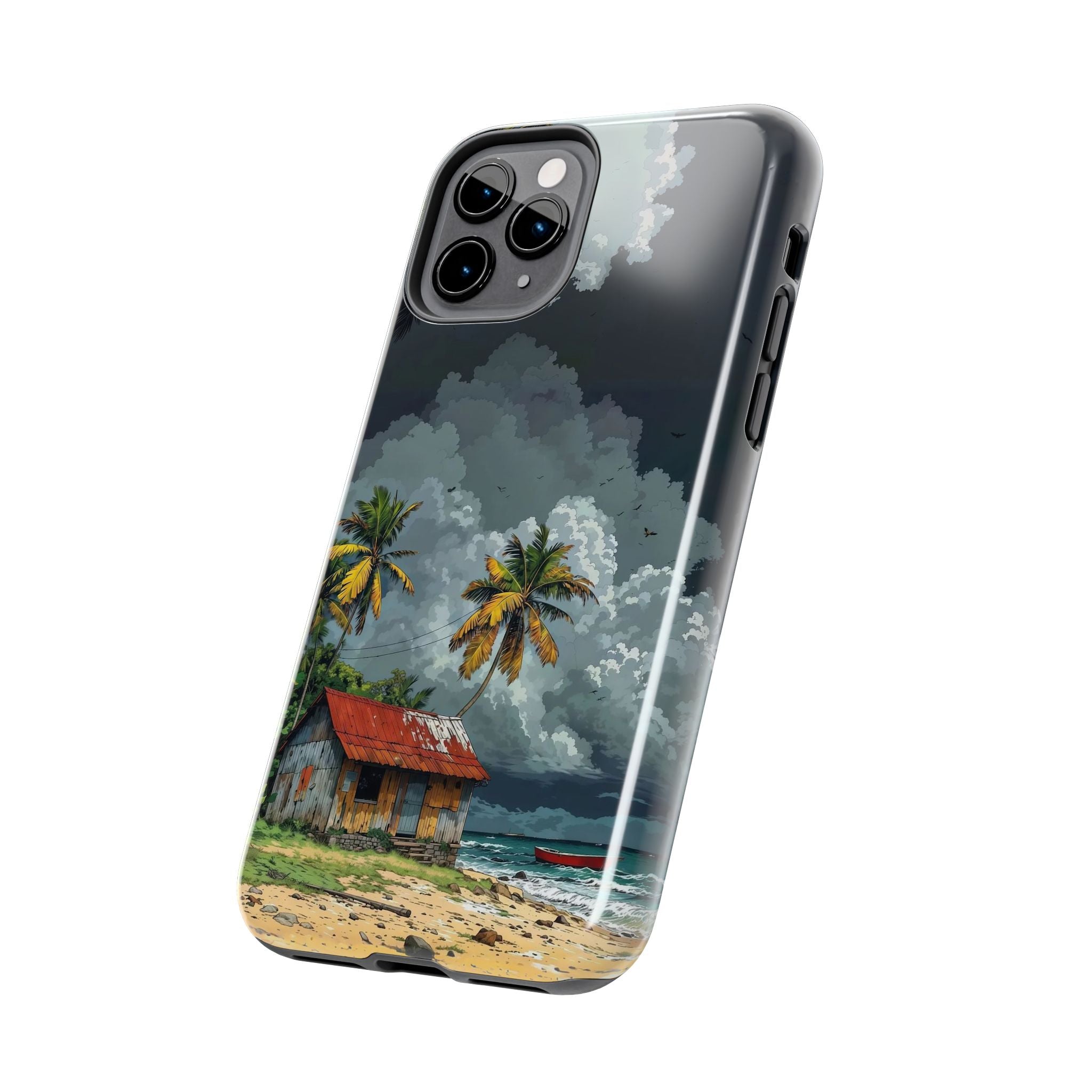 Tropical Beach Phone Cases - Coastal Vibes, Summer Gift, Adventure Ready, Travel Companion, Protective Cover Layer