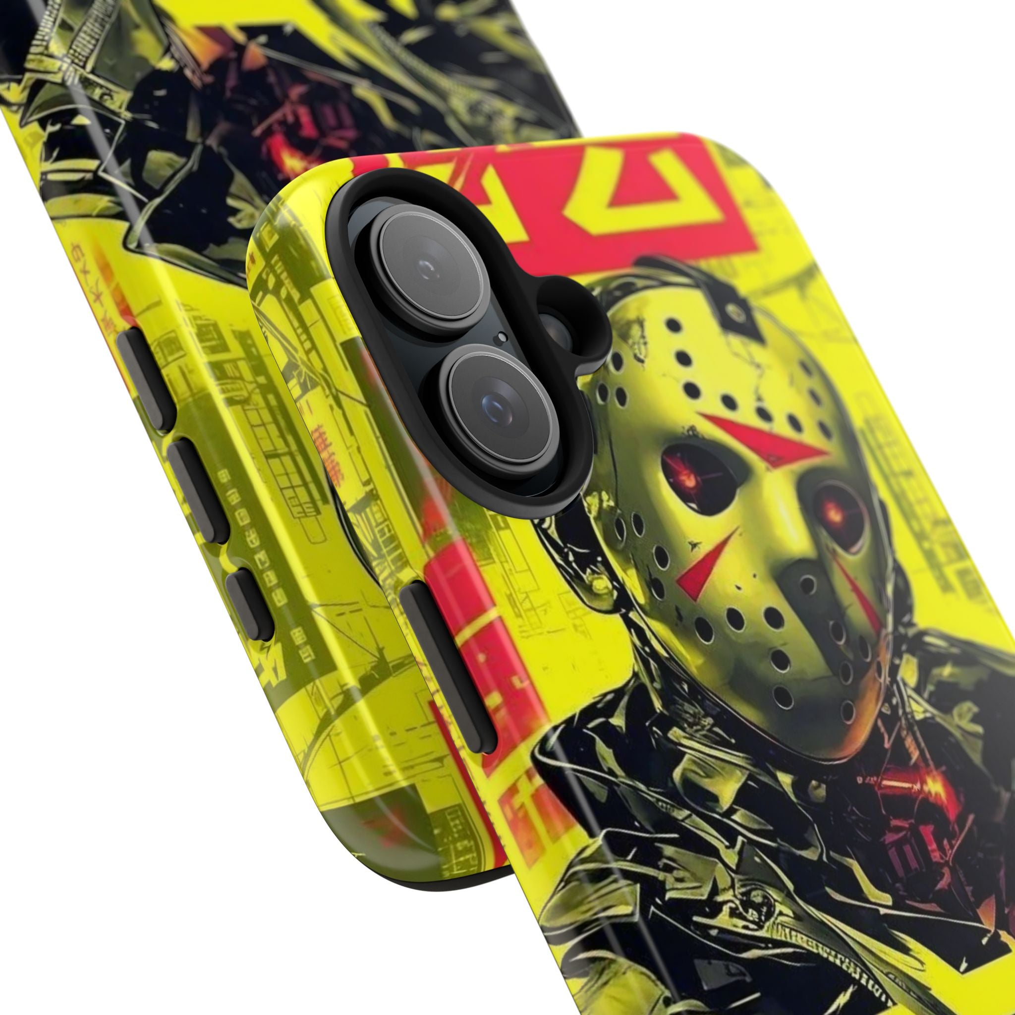 Cyberpunk Tough Phone Case - Unique Tech Accessory for Gamers, Gift for Birthdays, Holidays, Phone Protection, Stylish Design