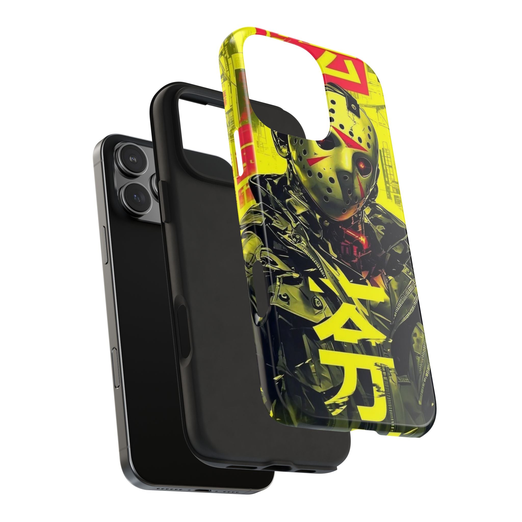 Cyberpunk Tough Phone Case - Unique Tech Accessory for Gamers, Gift for Birthdays, Holidays, Phone Protection, Stylish Design