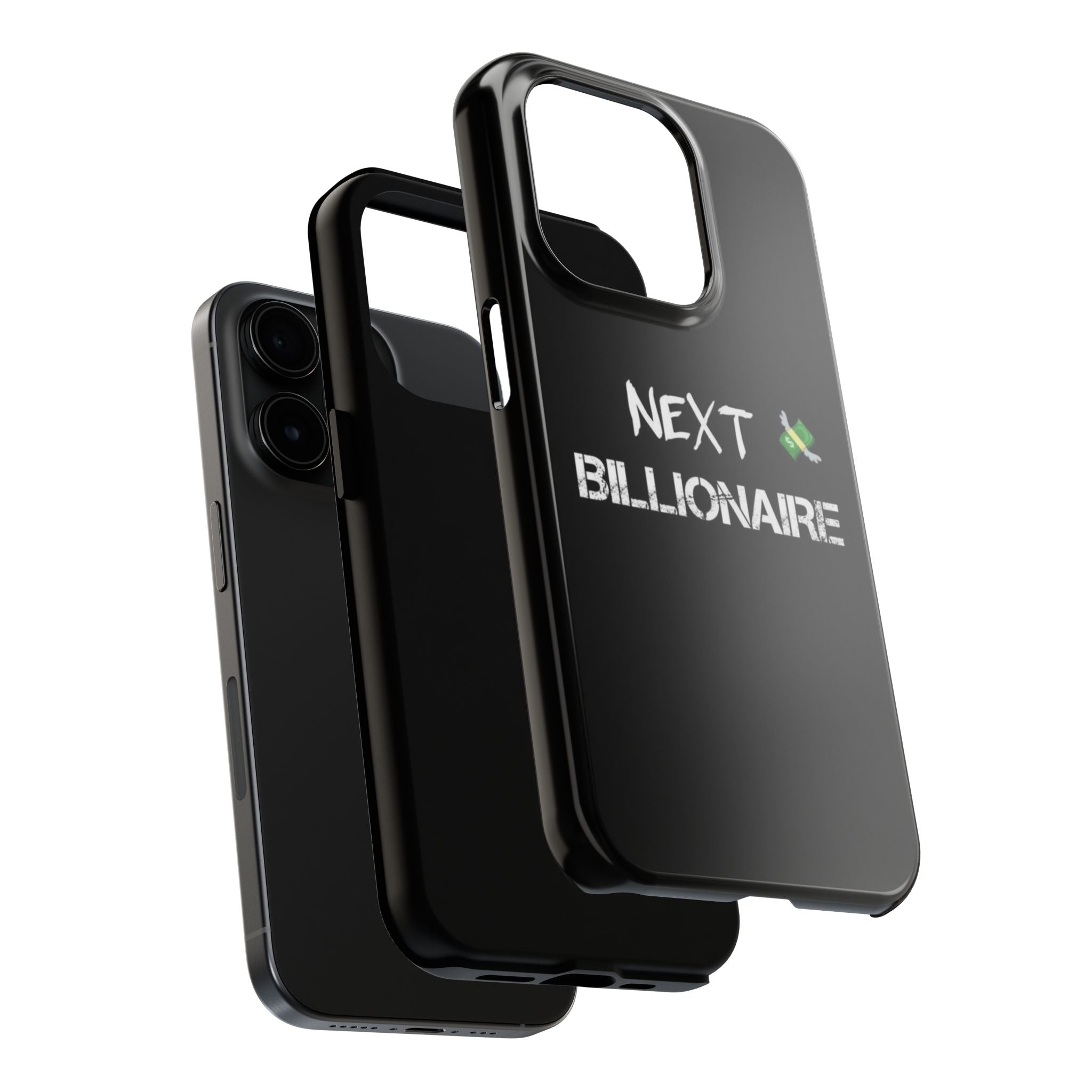Bold Next Billionaire Phone Case, Tough Phone Cover, Entrepreneur Gift, Motivational Phone Accessory, Unique Tech Decor