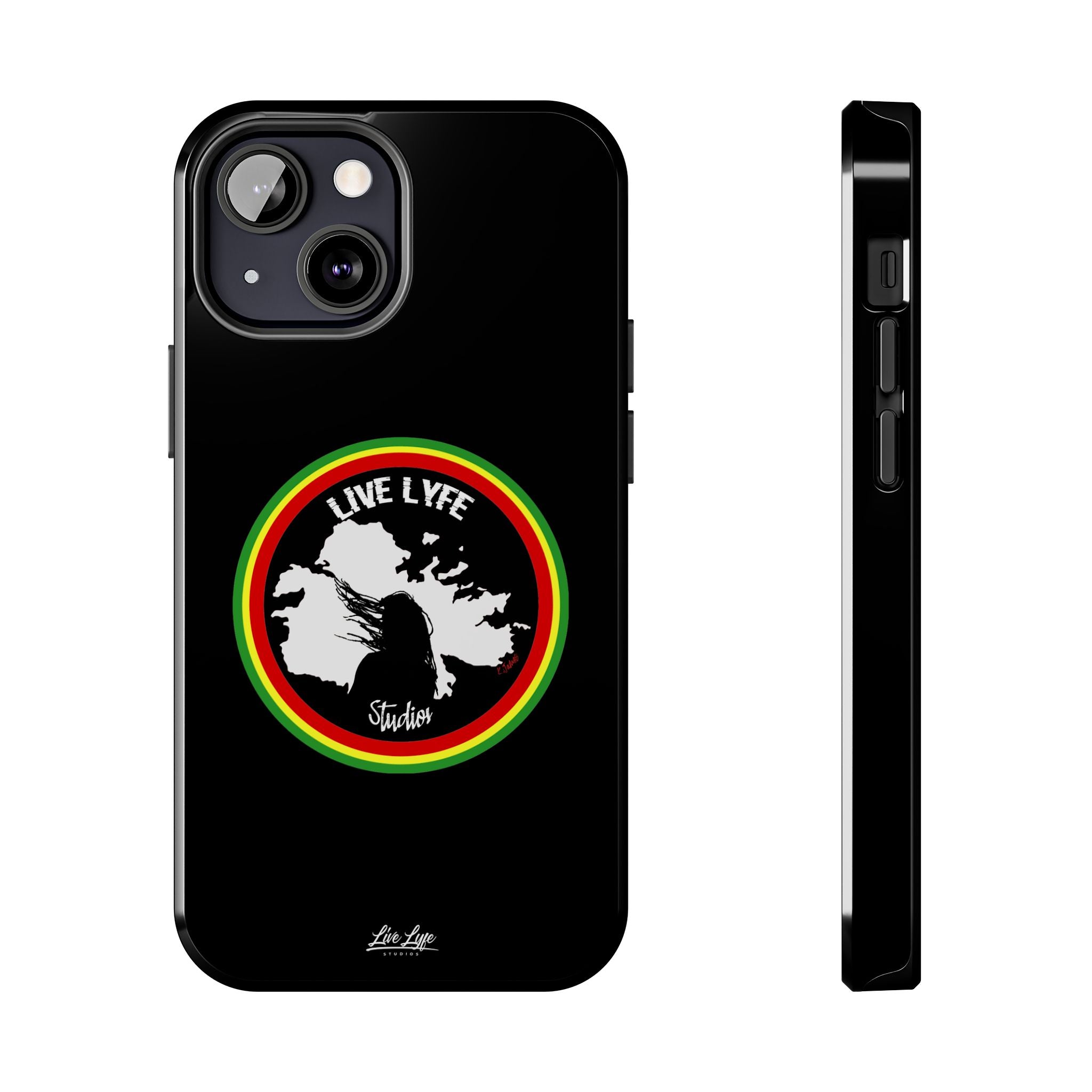 Livel Lyfe Phone Case – Sleek Black Cover