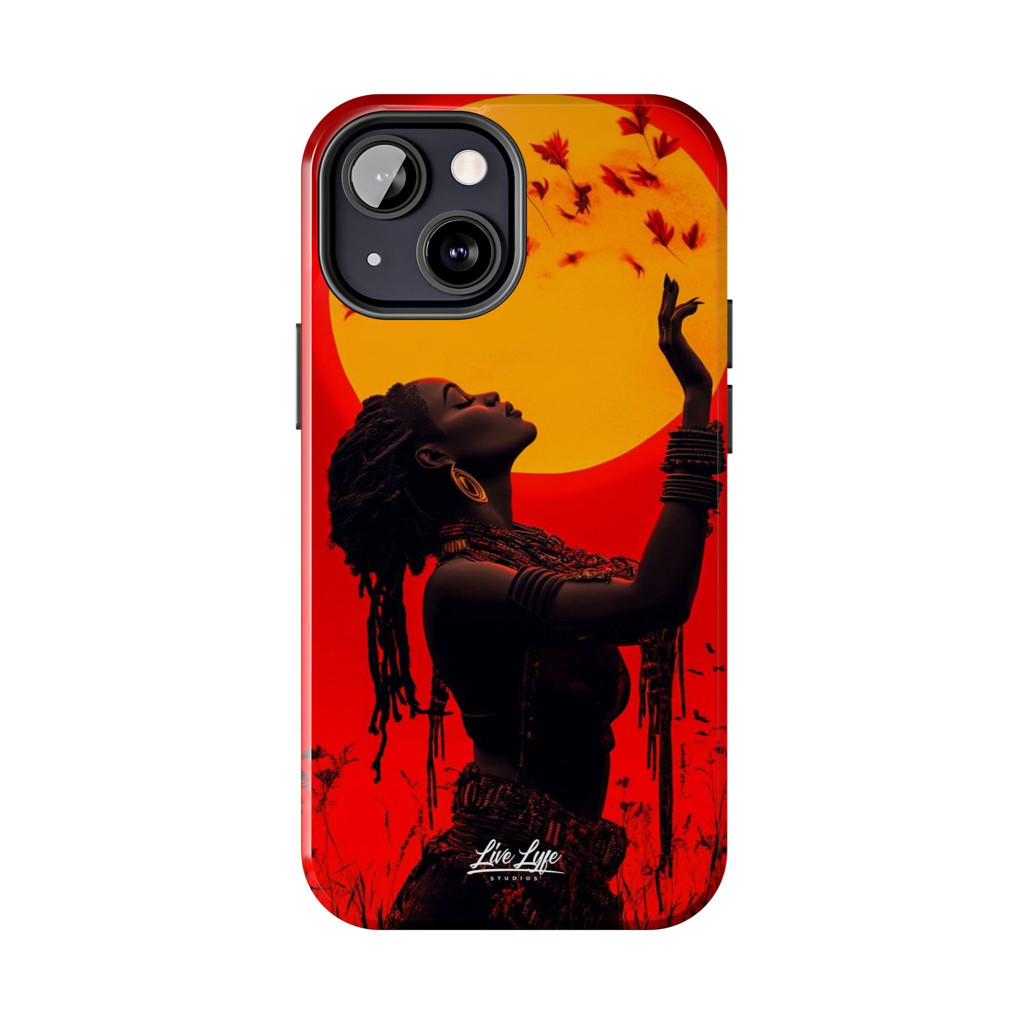 Sunset Spirit, Rasta Soul Awakening Phone Case