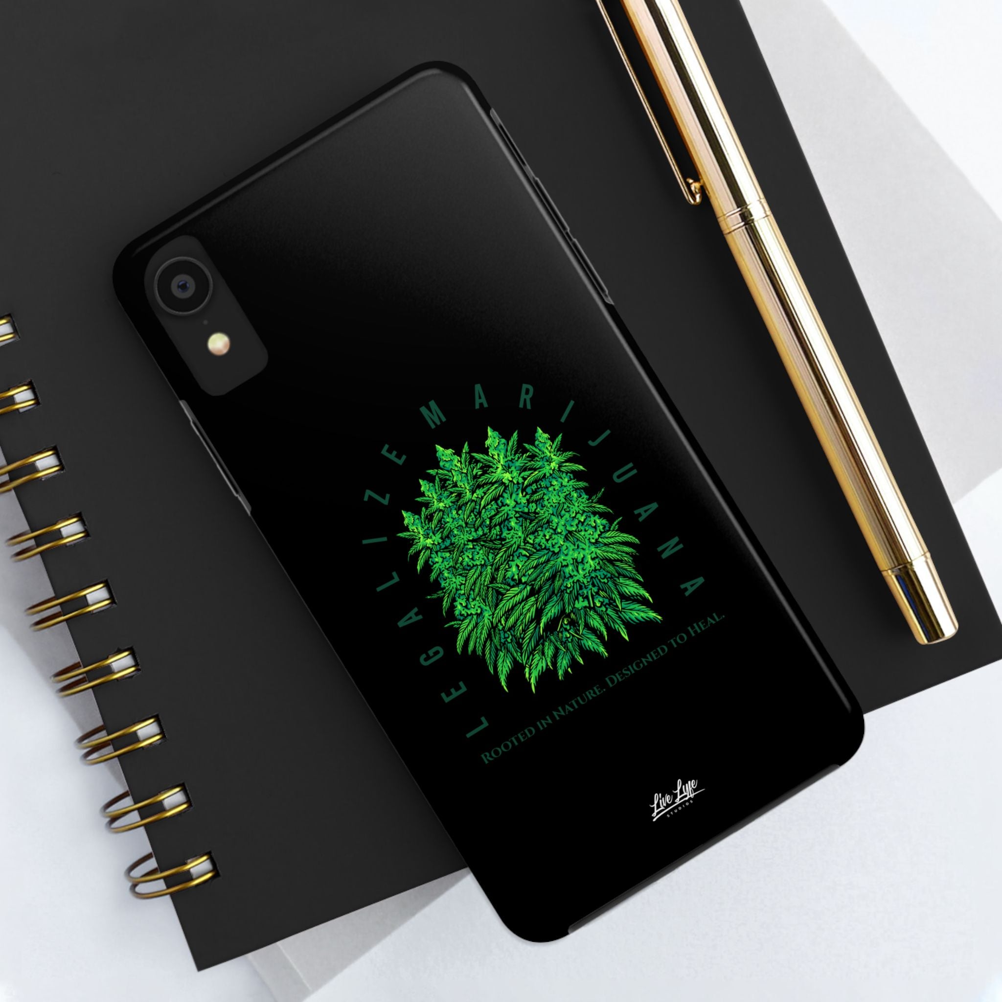Legalize The Plant Phone Case – Sleek Black Cover