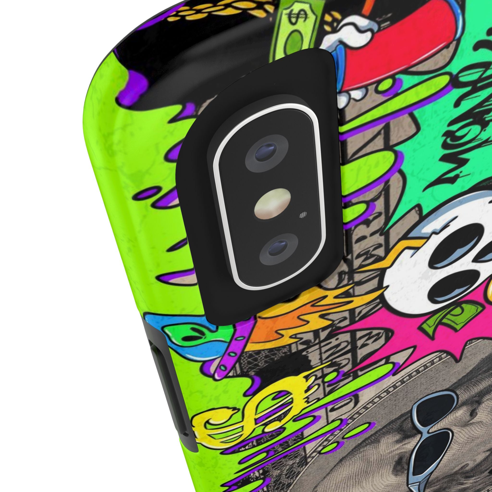 Vibrant Abstract Tough iPhone and Samsung Phone Cases - Funky, Graffiti-Style Protection, Perfect for Teens, Unique Gift, Street Art Lover, Cool Accessories