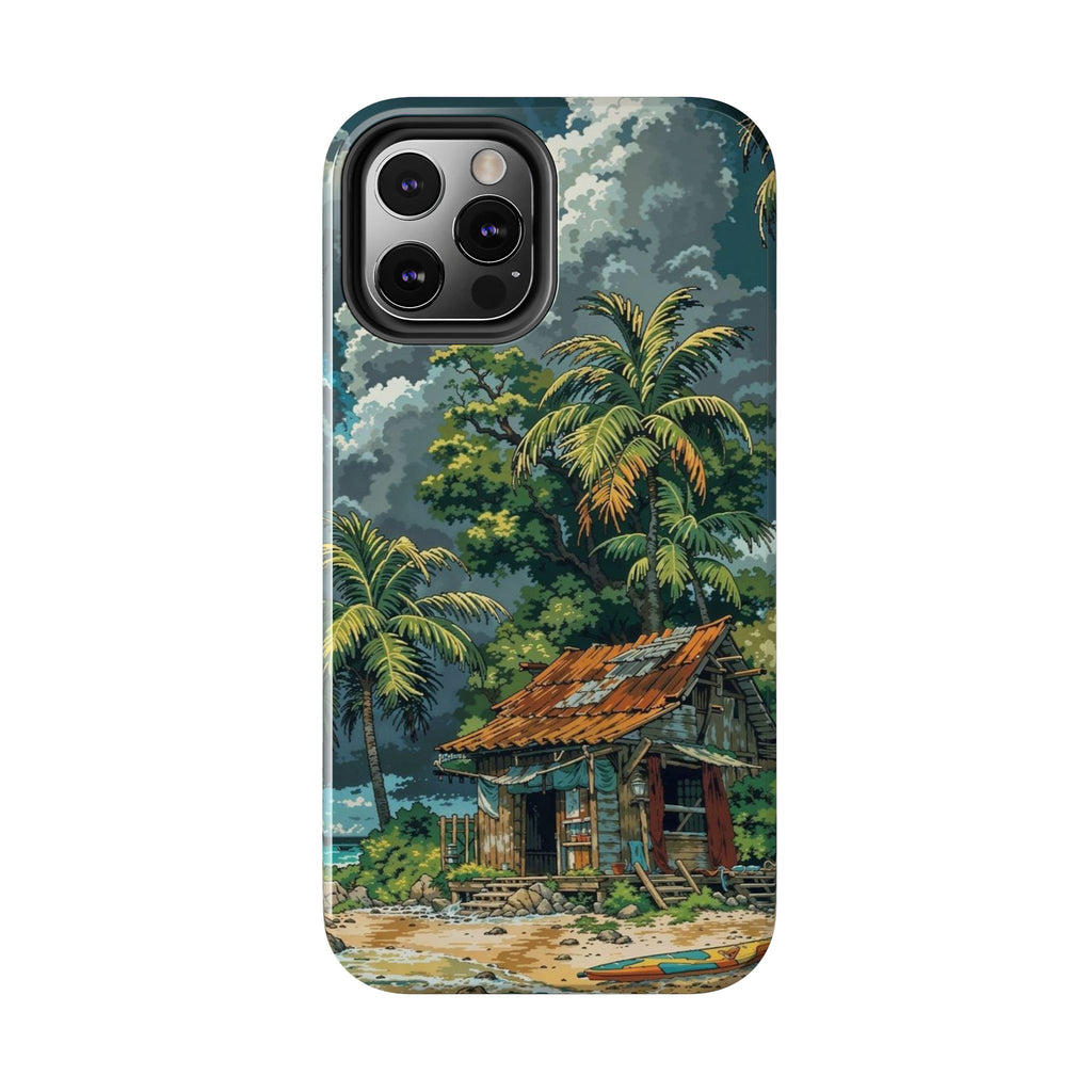 Tropical Paradise Tough iPhone and Samsung Cases - Beach Vibe, Summer Gift, Durable Protection for Adventure Lovers, Coastal Decor, Phone Accessories