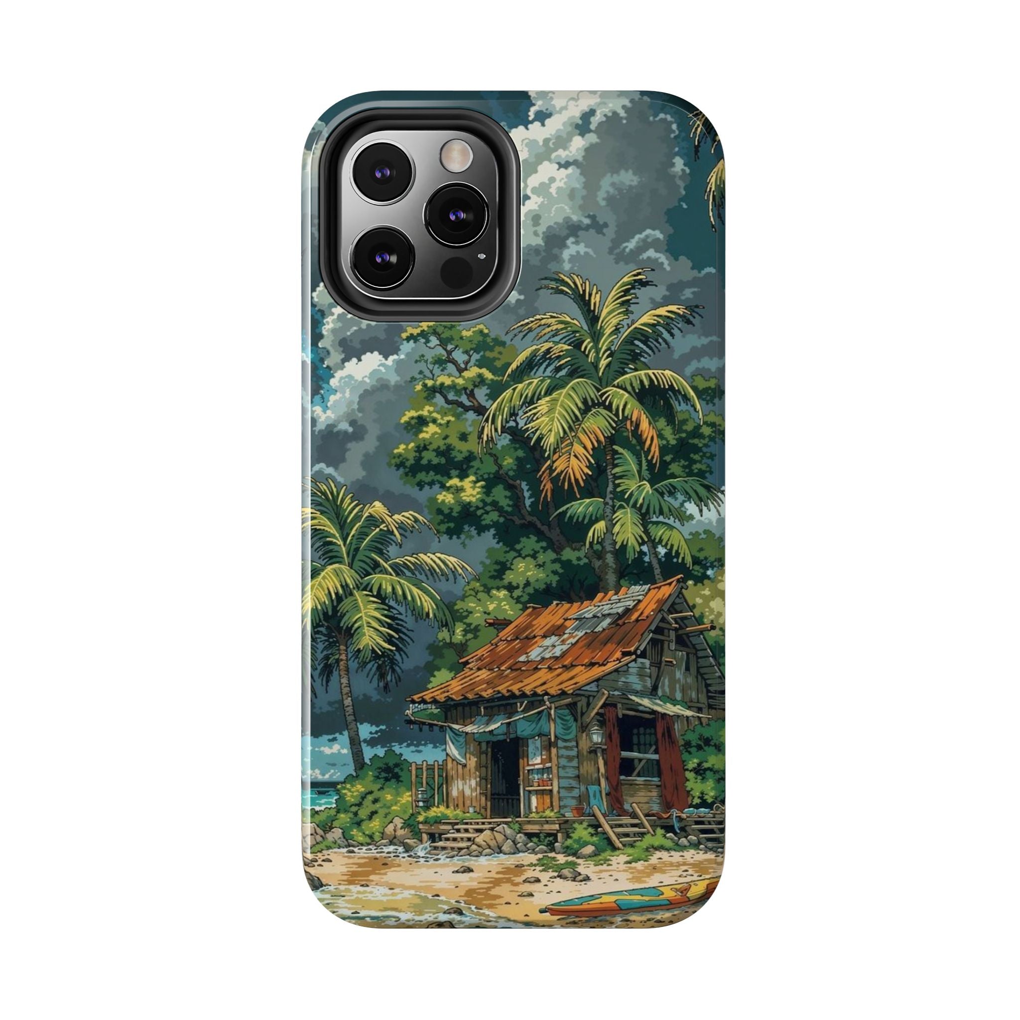Tropical Paradise Tough iPhone and Samsung Cases - Beach Vibe, Summer Gift, Durable Protection for Adventure Lovers, Coastal Decor, Phone Accessories