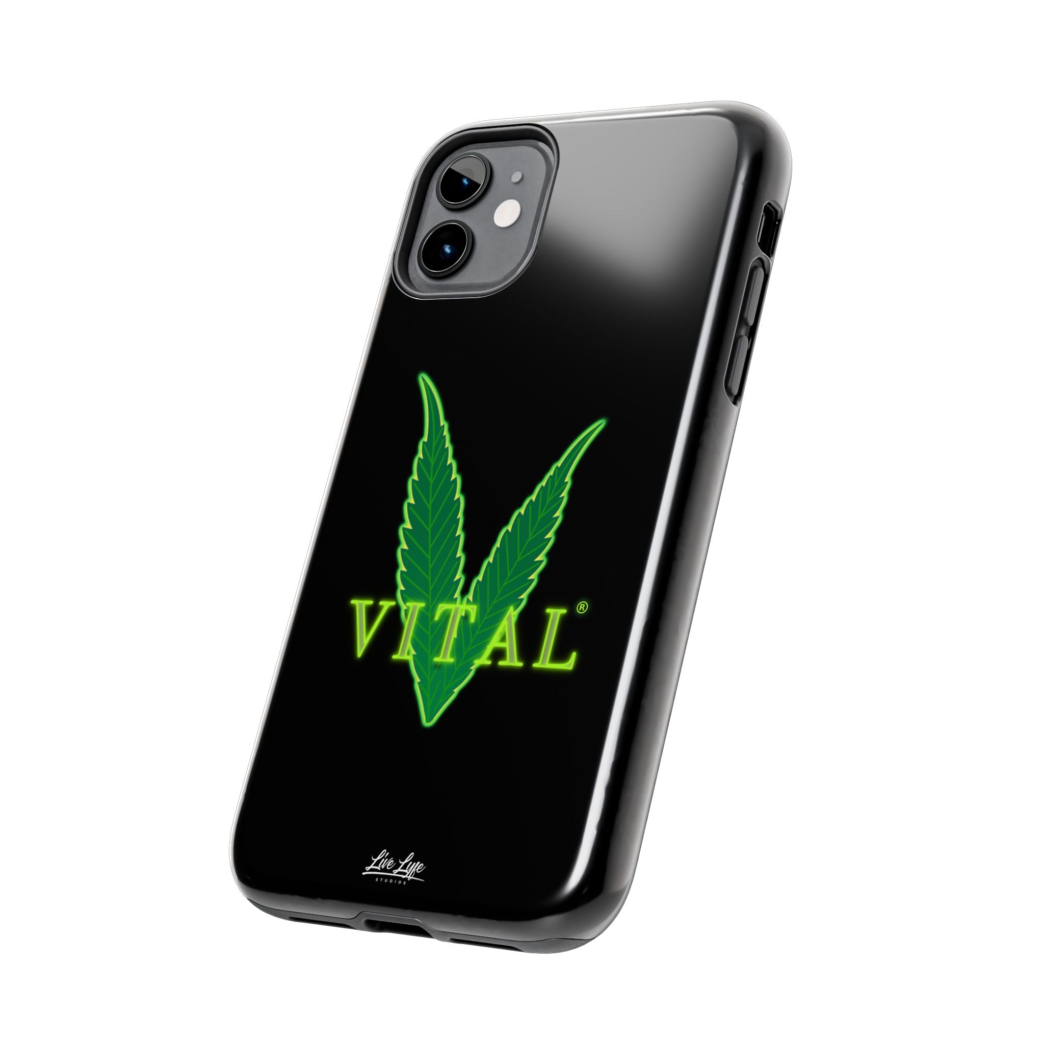 Vital Lyfe Phone Case – Sleek Black Cover