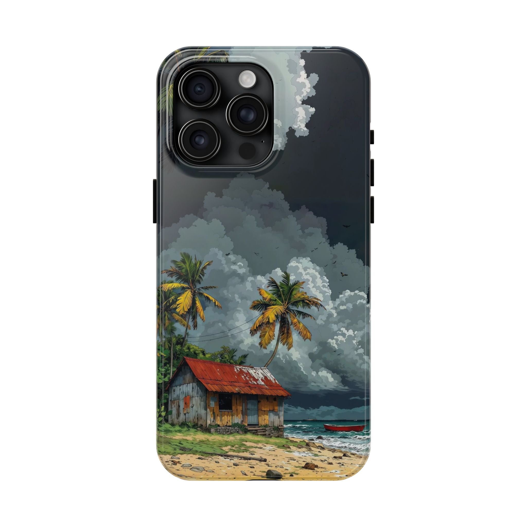 Tropical Beach Phone Cases - Coastal Vibes, Summer Gift, Adventure Ready, Travel Companion, Protective Cover Layer