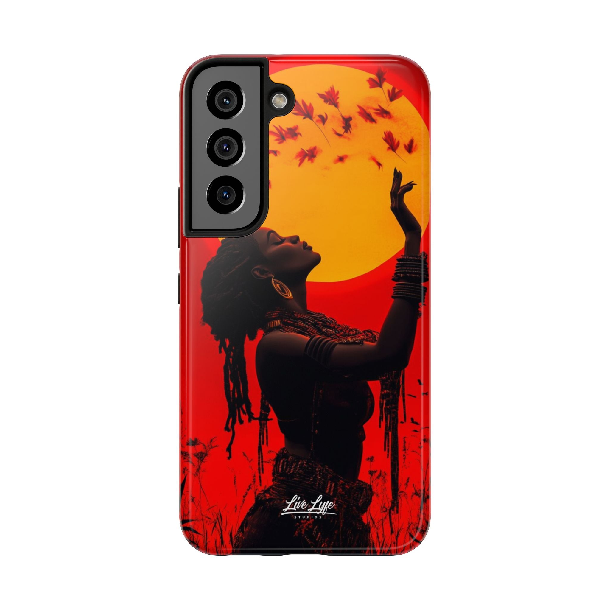 Sunset Spirit, Rasta Soul Awakening Phone Case