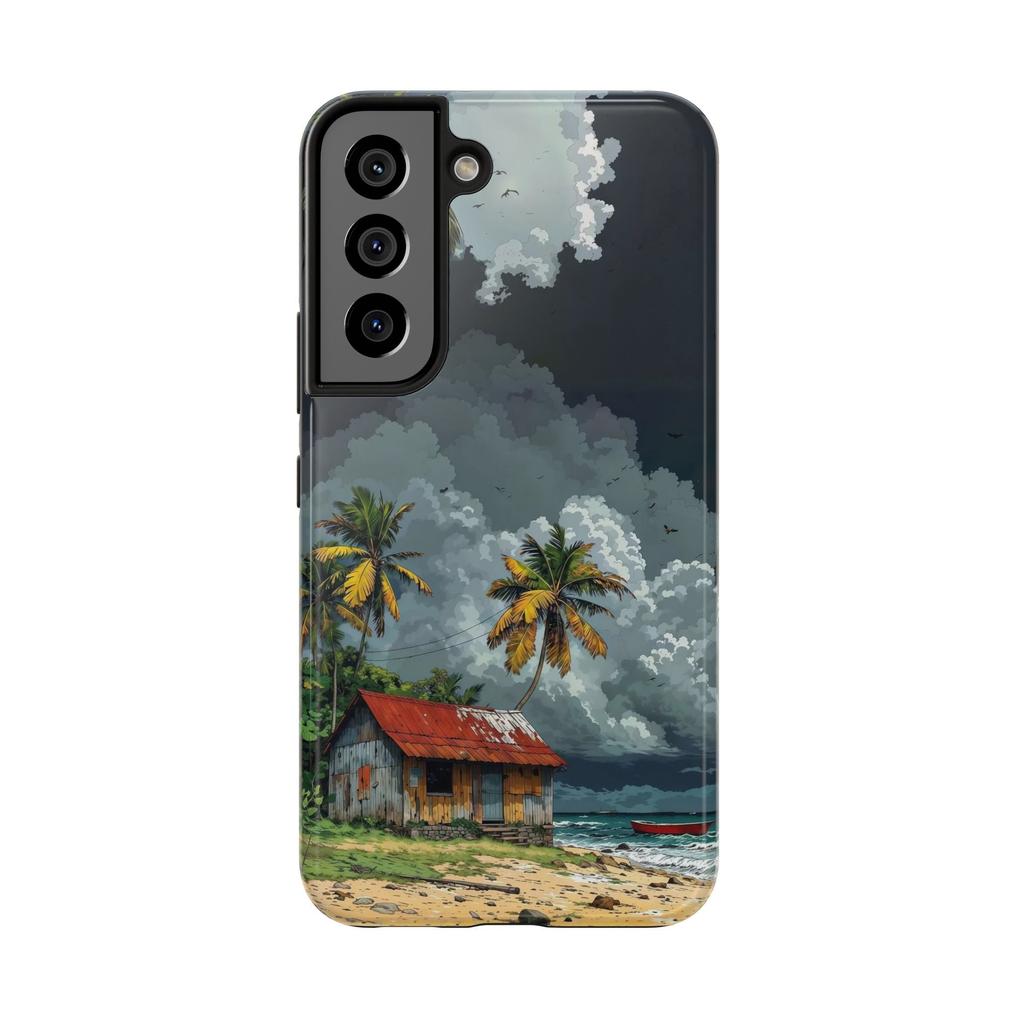 Tropical Beach Phone Cases - Coastal Vibes, Summer Gift, Adventure Ready, Travel Companion, Protective Cover Layer