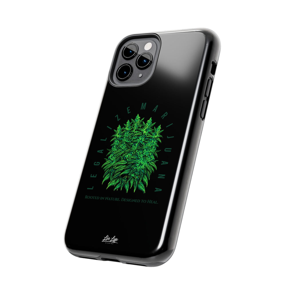 Legalize The Plant Phone Case – Sleek Black Cover