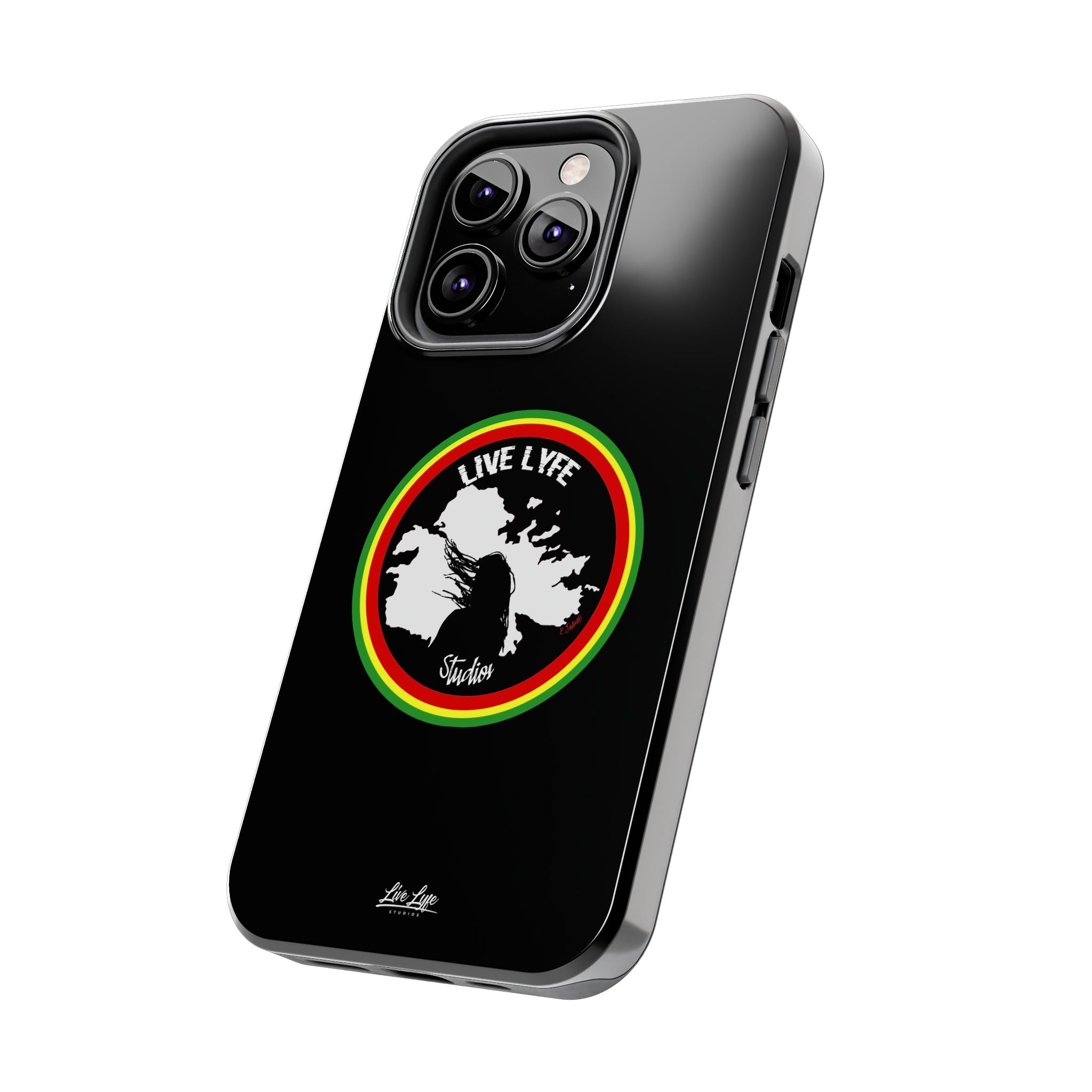 Livel Lyfe Phone Case – Sleek Black Cover