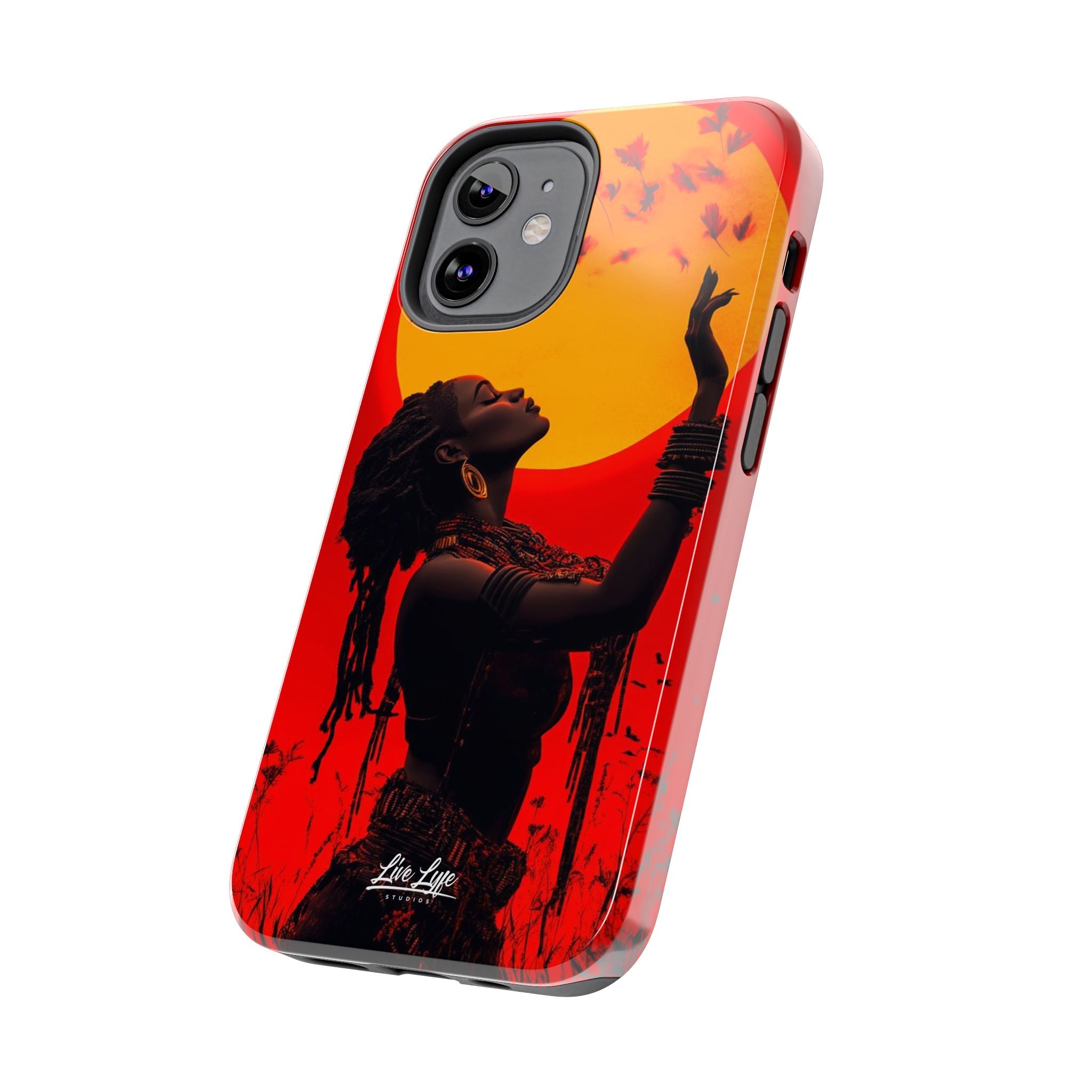 Sunset Spirit, Rasta Soul Awakening Phone Case