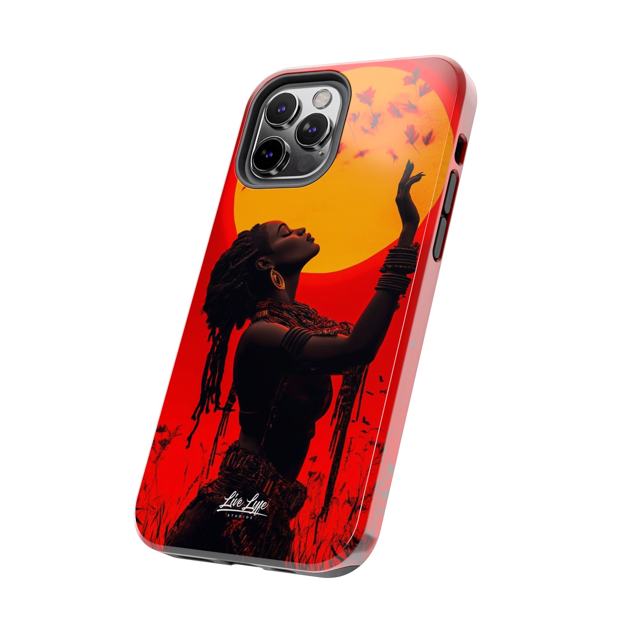 Sunset Spirit, Rasta Soul Awakening Phone Case