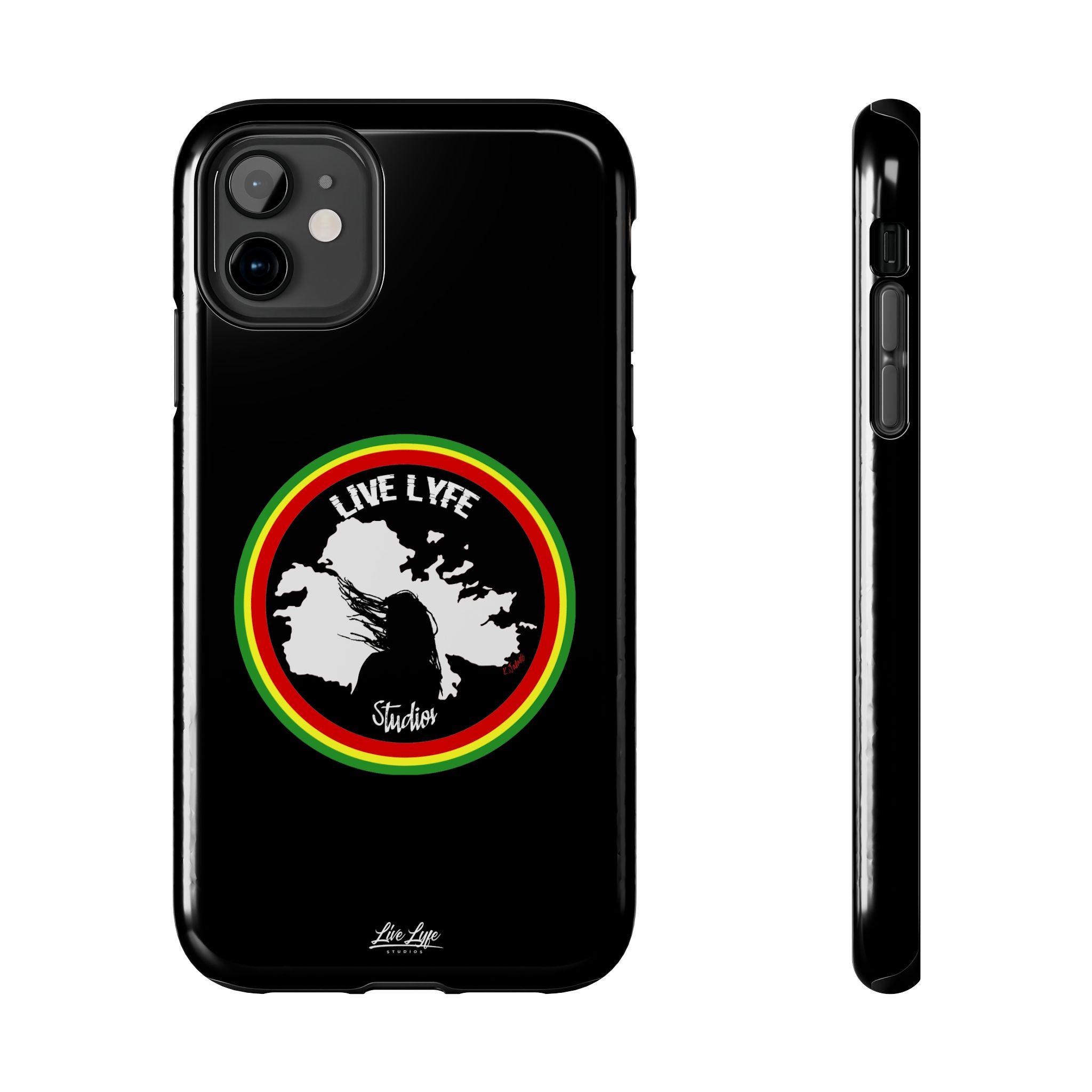 Livel Lyfe Phone Case – Sleek Black Cover