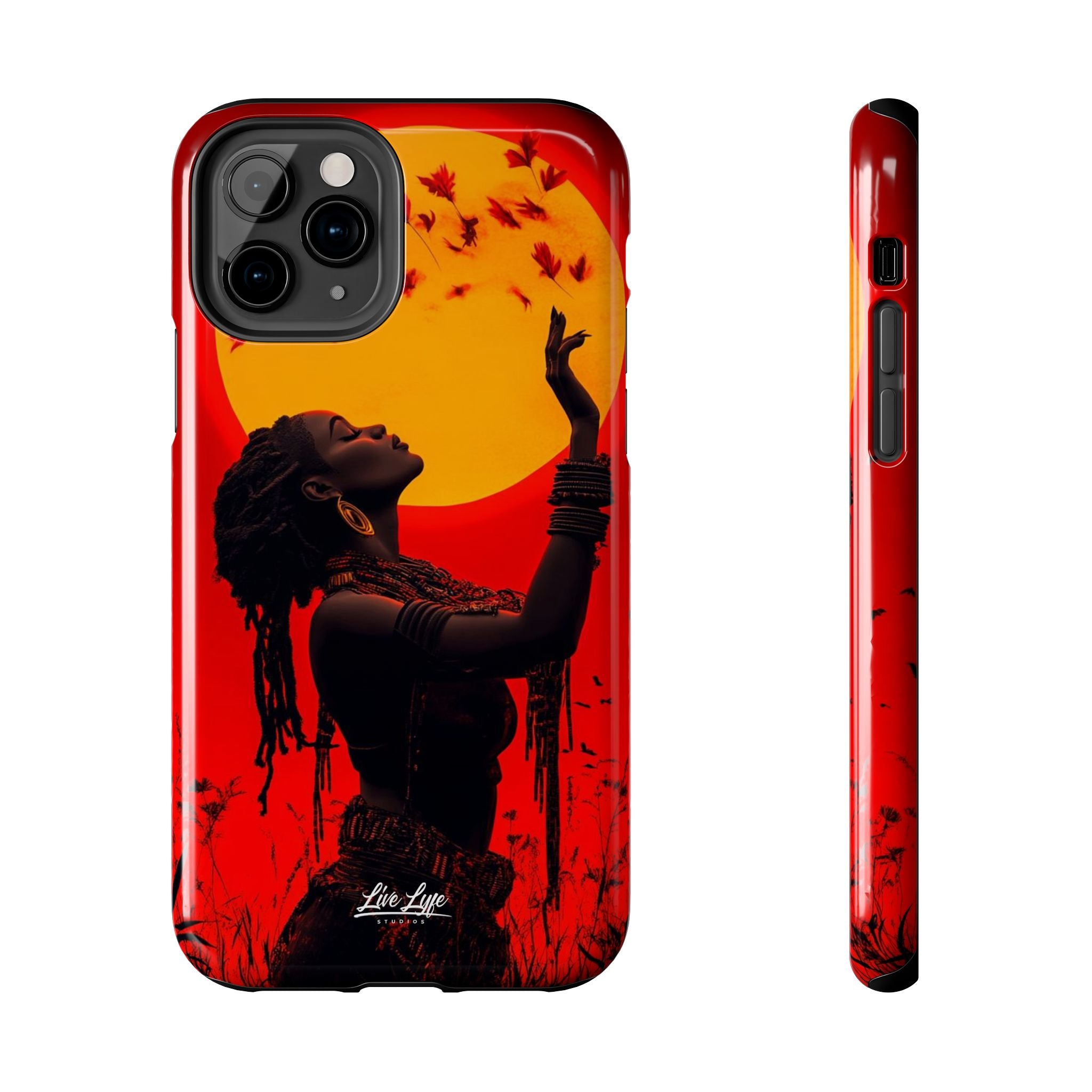 Sunset Spirit, Rasta Soul Awakening Phone Case