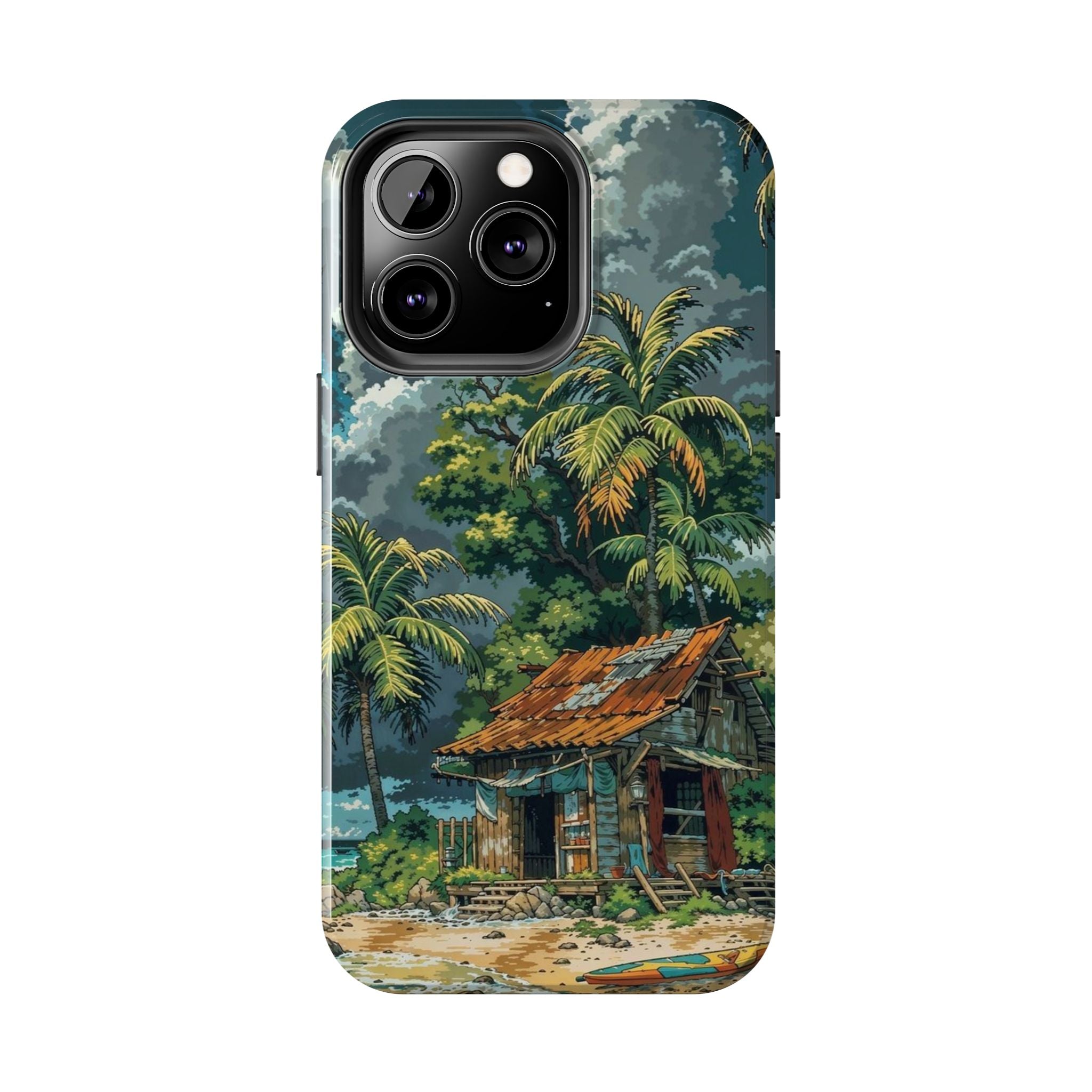 Tropical Paradise Tough iPhone and Samsung Cases - Beach Vibe, Summer Gift, Durable Protection for Adventure Lovers, Coastal Decor, Phone Accessories