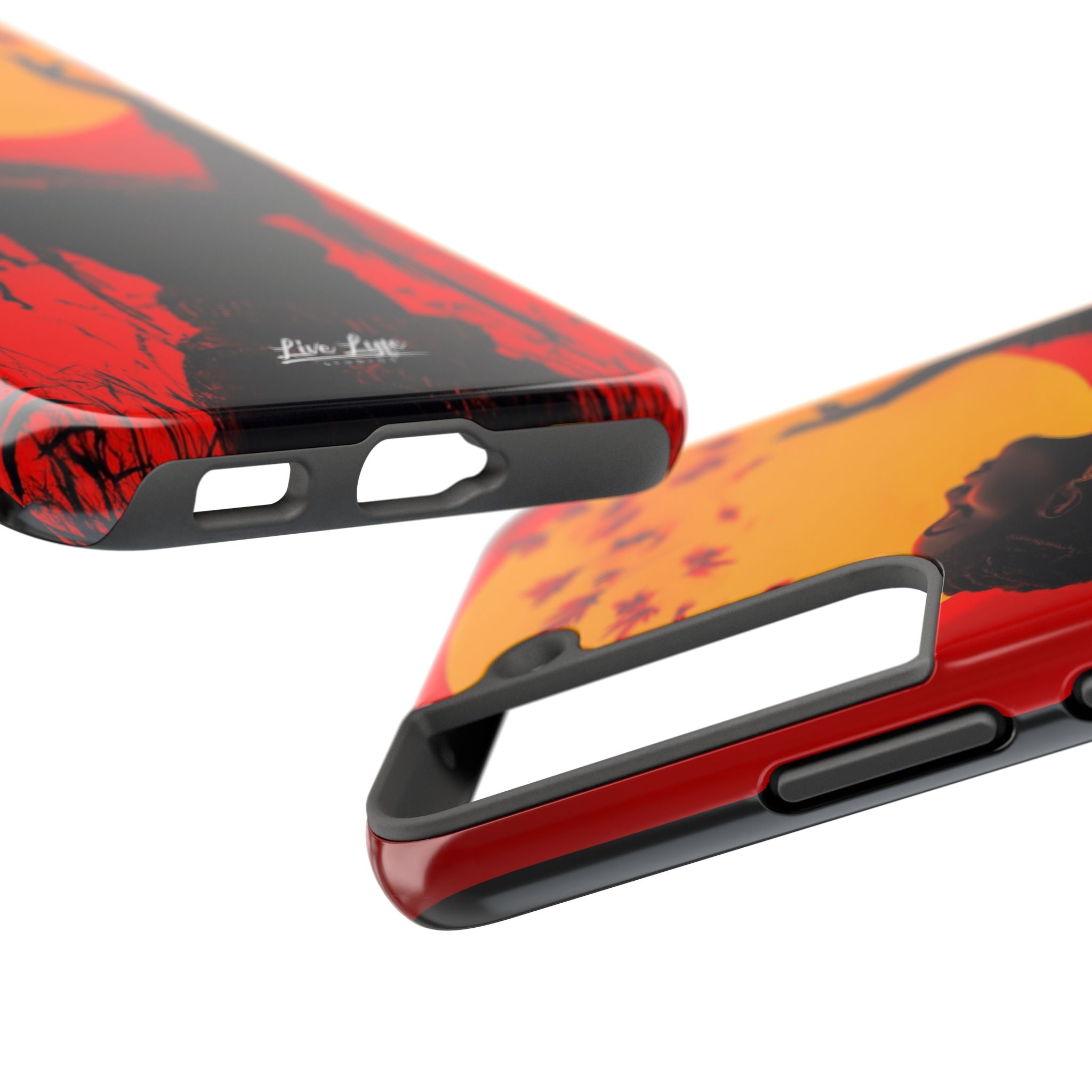 Sunset Spirit, Rasta Soul Awakening Phone Case