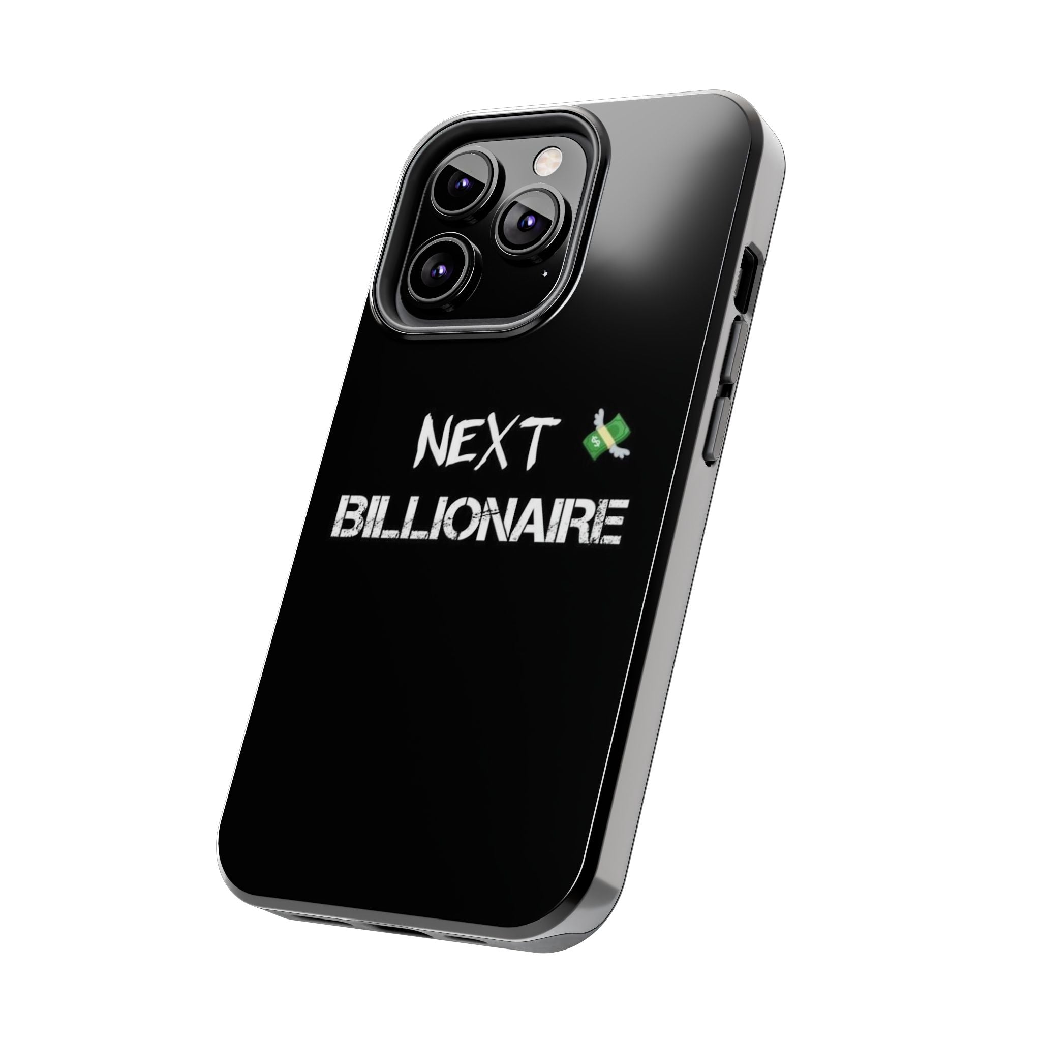 Bold Next Billionaire Phone Case, Tough Phone Cover, Entrepreneur Gift, Motivational Phone Accessory, Unique Tech Decor