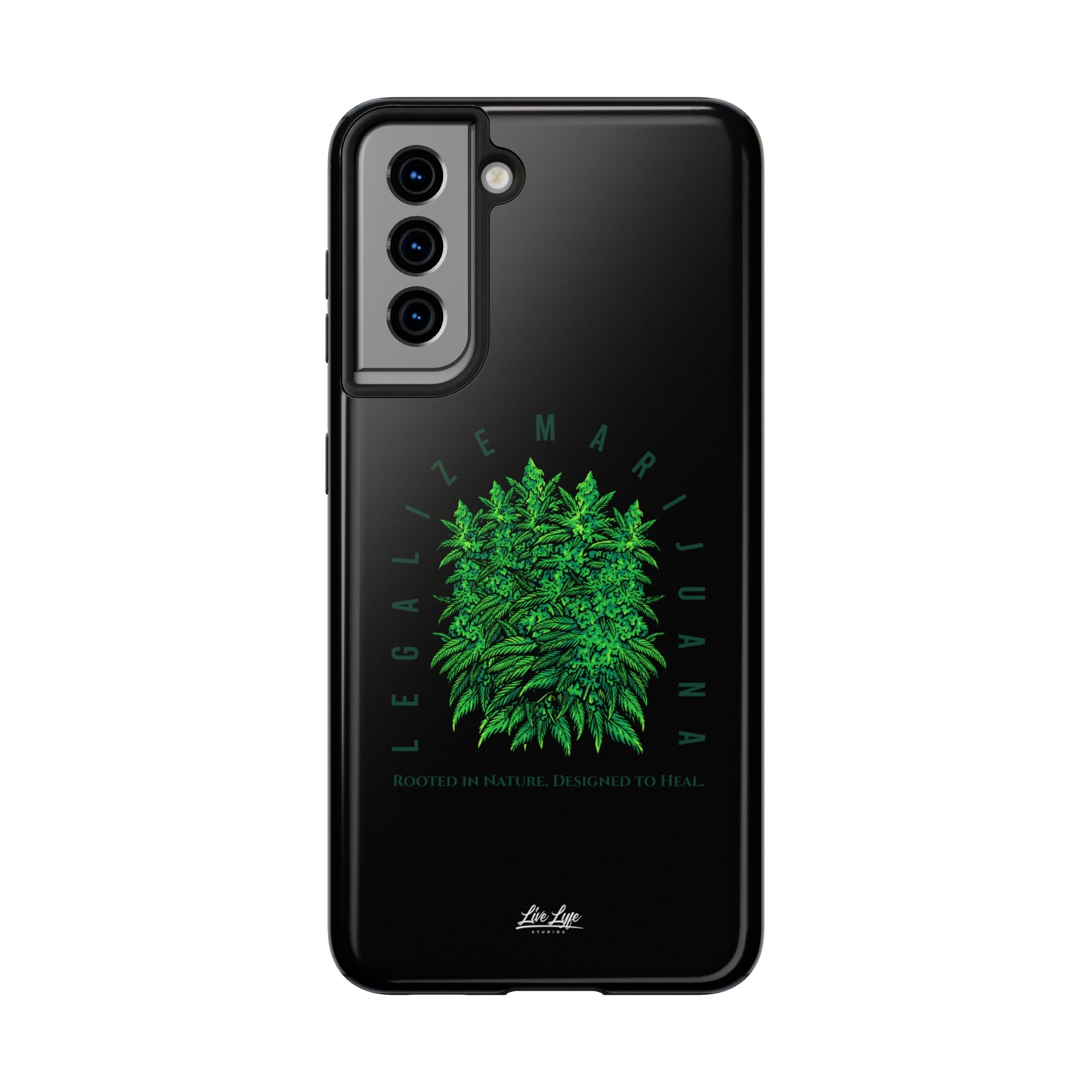 Legalize The Plant Phone Case – Sleek Black Cover