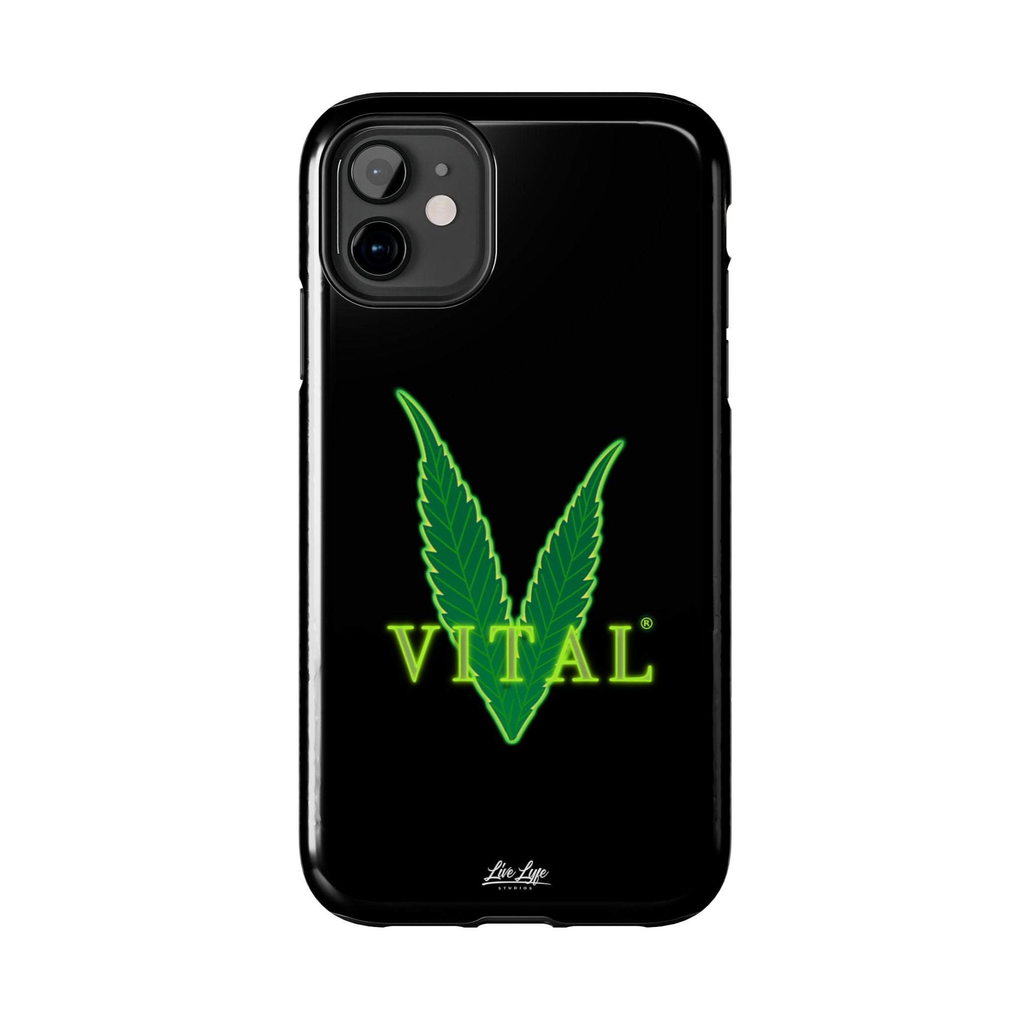Vital Lyfe Phone Case – Sleek Black Cover