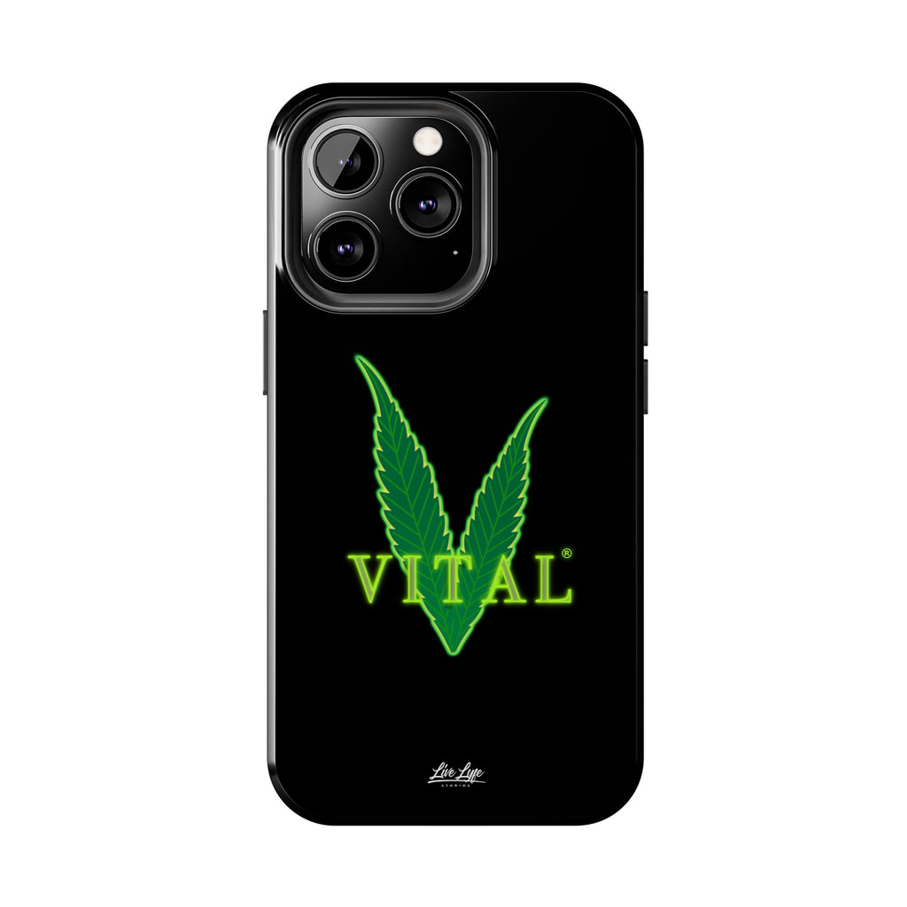 Vital Lyfe Phone Case – Sleek Black Cover