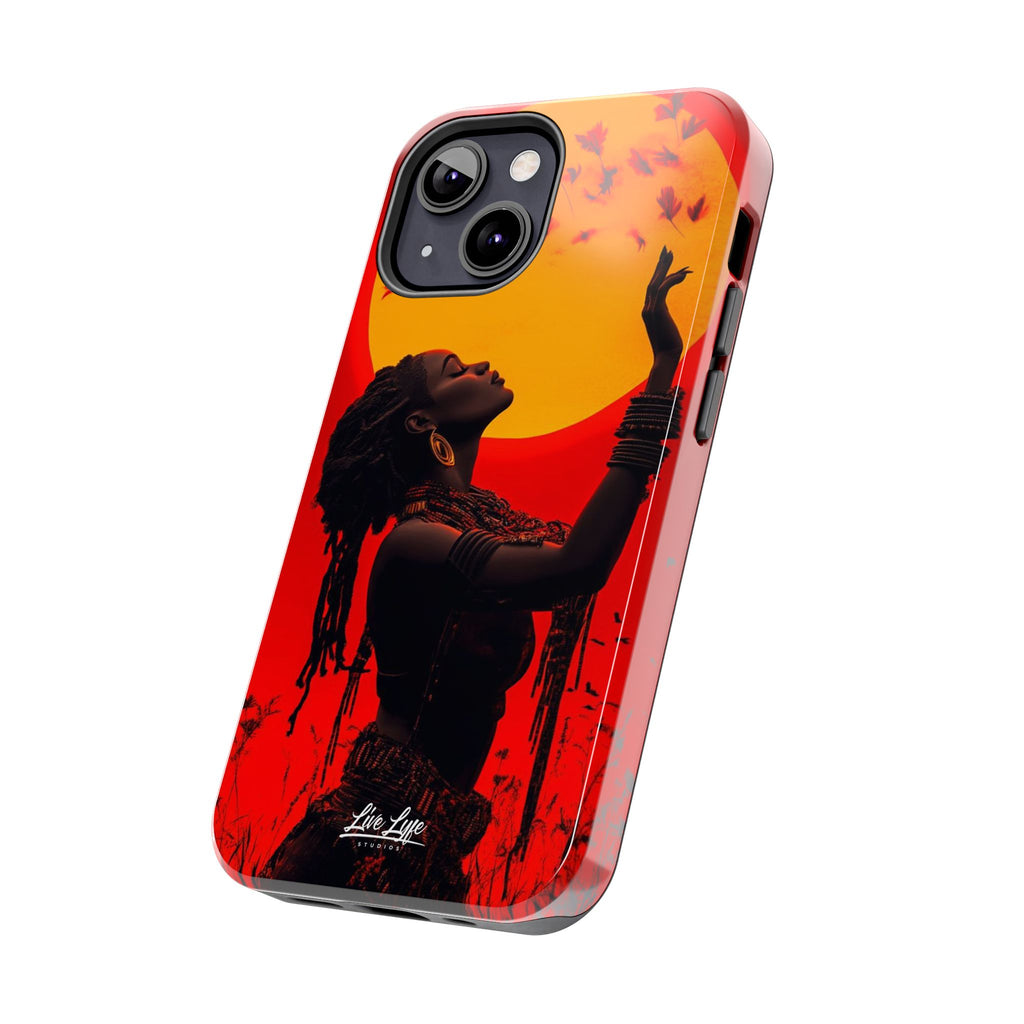 Sunset Spirit, Rasta Soul Awakening Phone Case