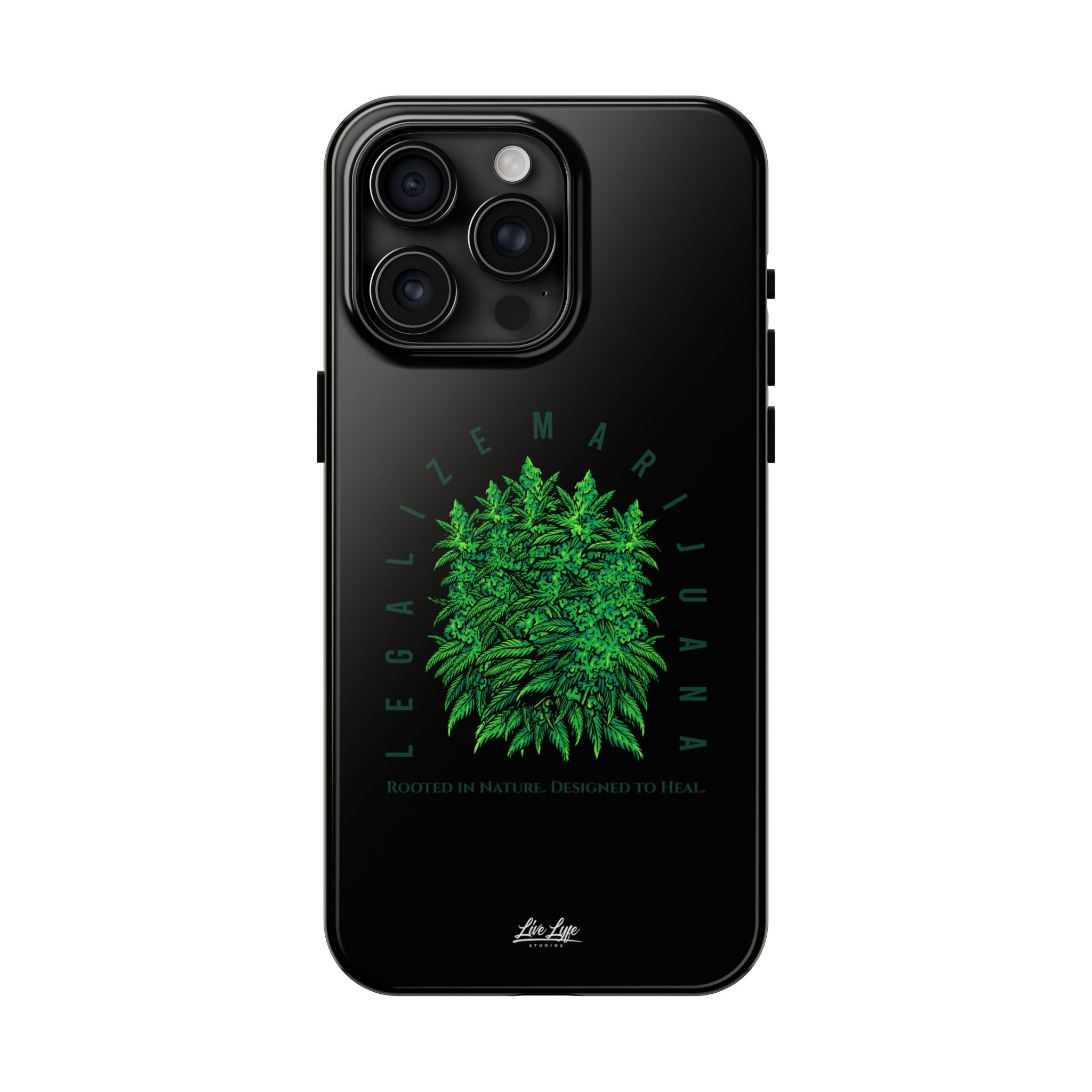 Legalize The Plant Phone Case – Sleek Black Cover