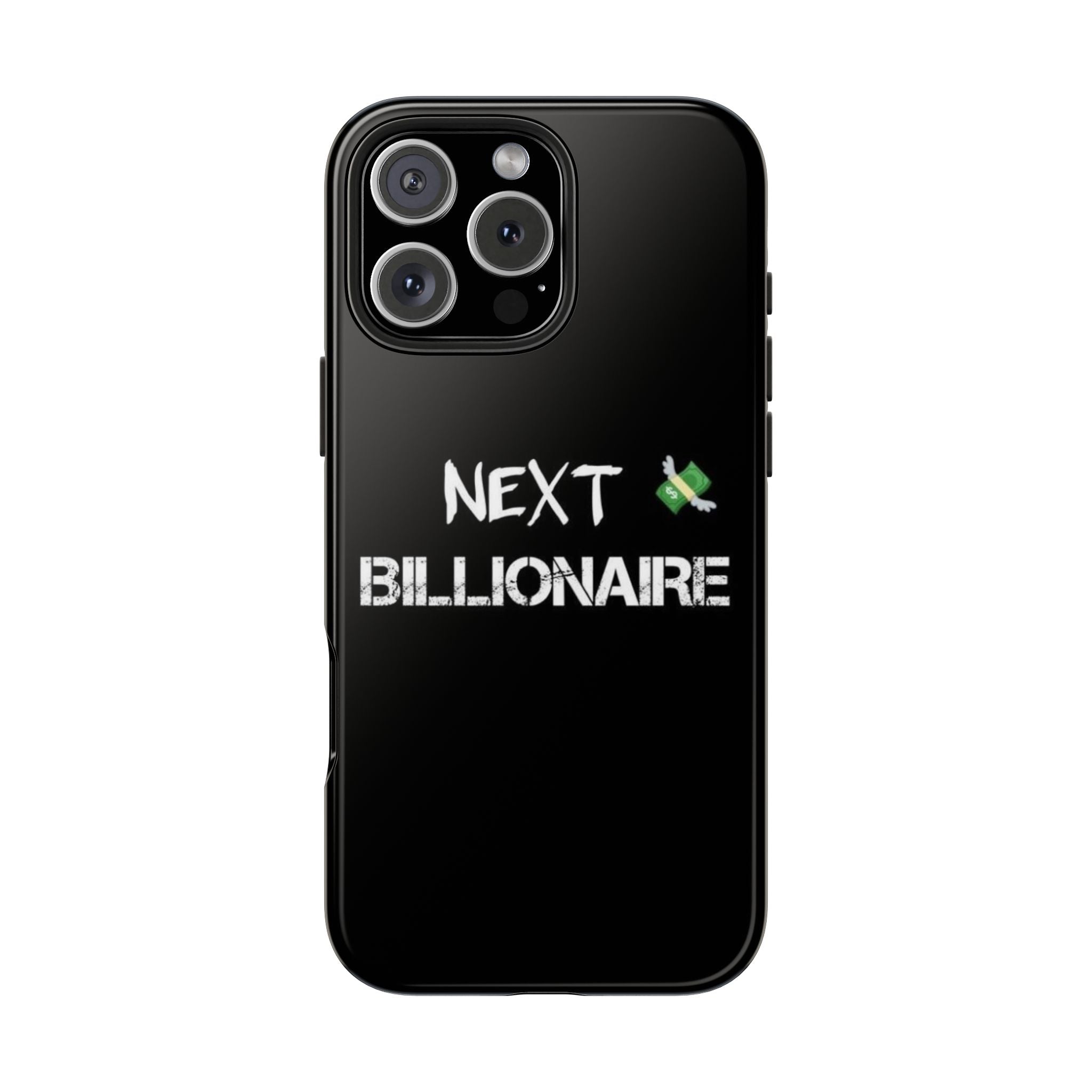 Bold Next Billionaire Phone Case, Tough Phone Cover, Entrepreneur Gift, Motivational Phone Accessory, Unique Tech Decor