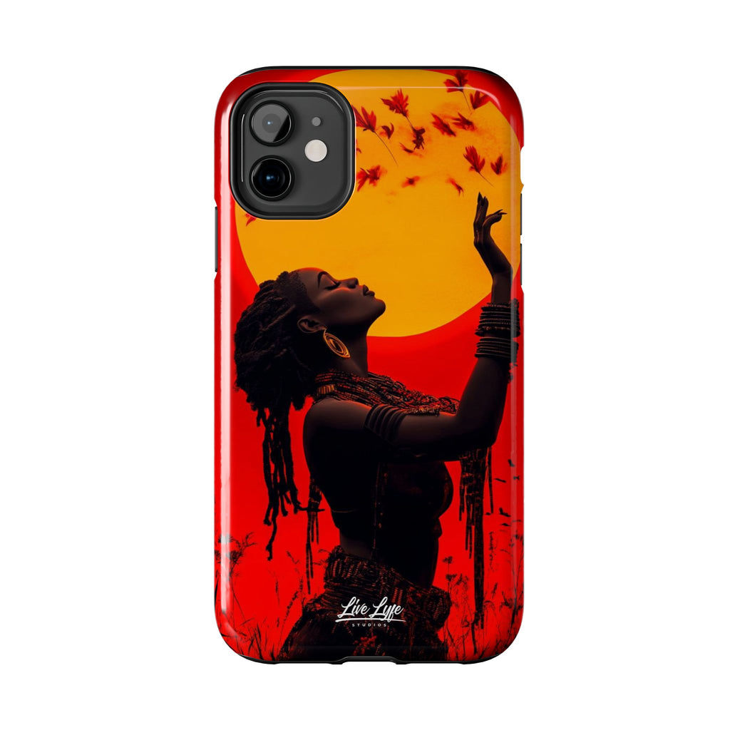 Sunset Spirit, Rasta Soul Awakening Phone Case