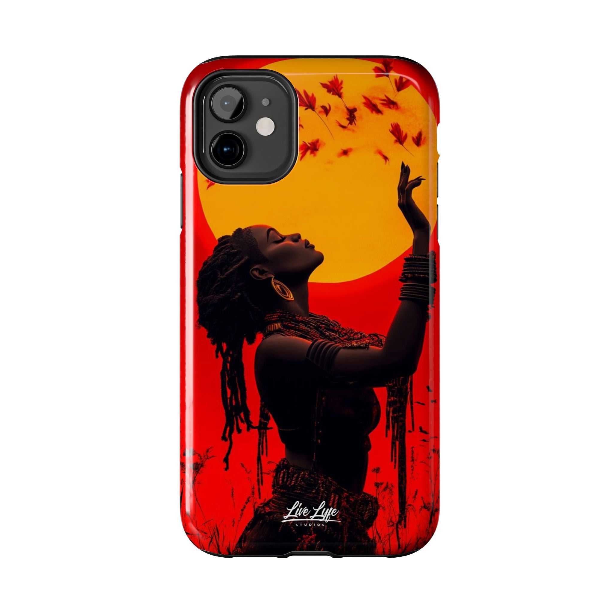 Sunset Spirit, Rasta Soul Awakening Phone Case