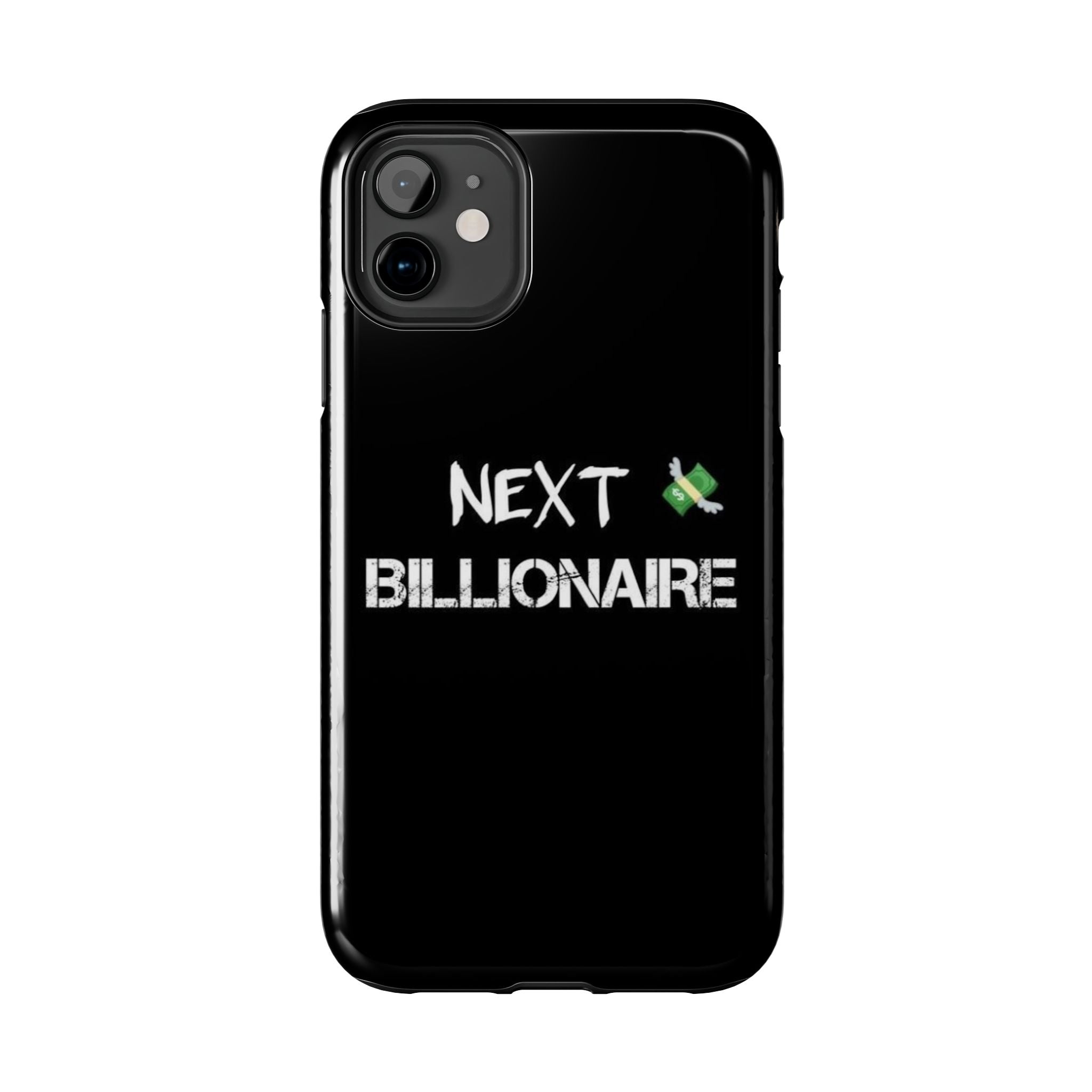Bold Next Billionaire Phone Case, Tough Phone Cover, Entrepreneur Gift, Motivational Phone Accessory, Unique Tech Decor