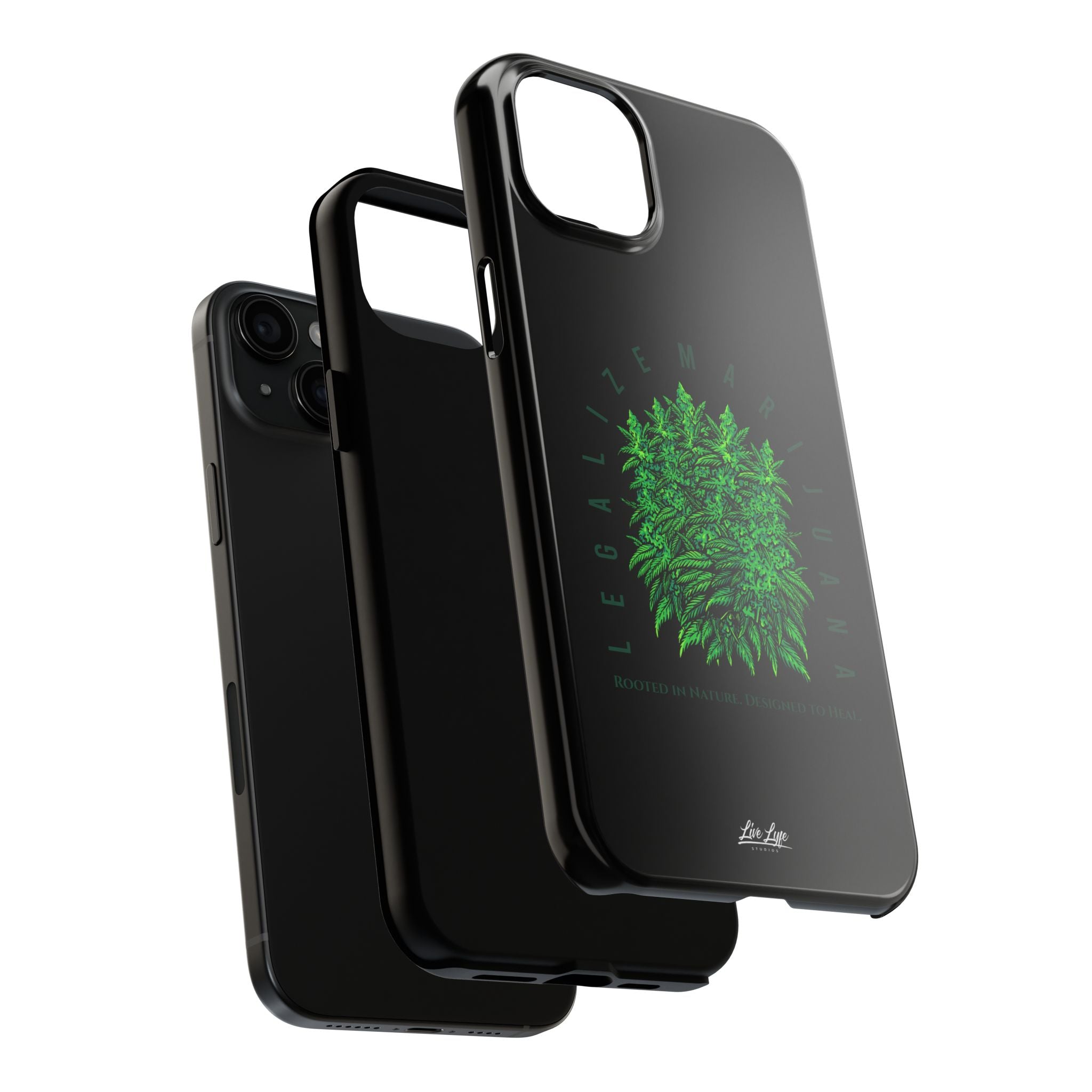 Legalize The Plant Phone Case – Sleek Black Cover