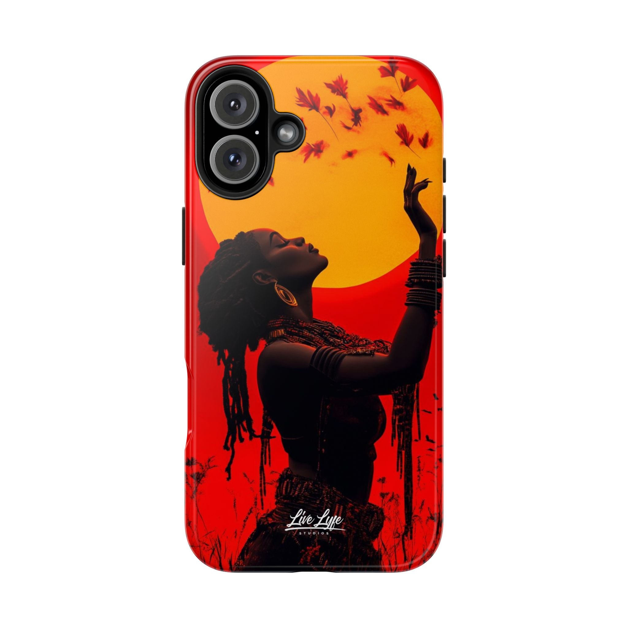 Sunset Spirit, Rasta Soul Awakening Phone Case