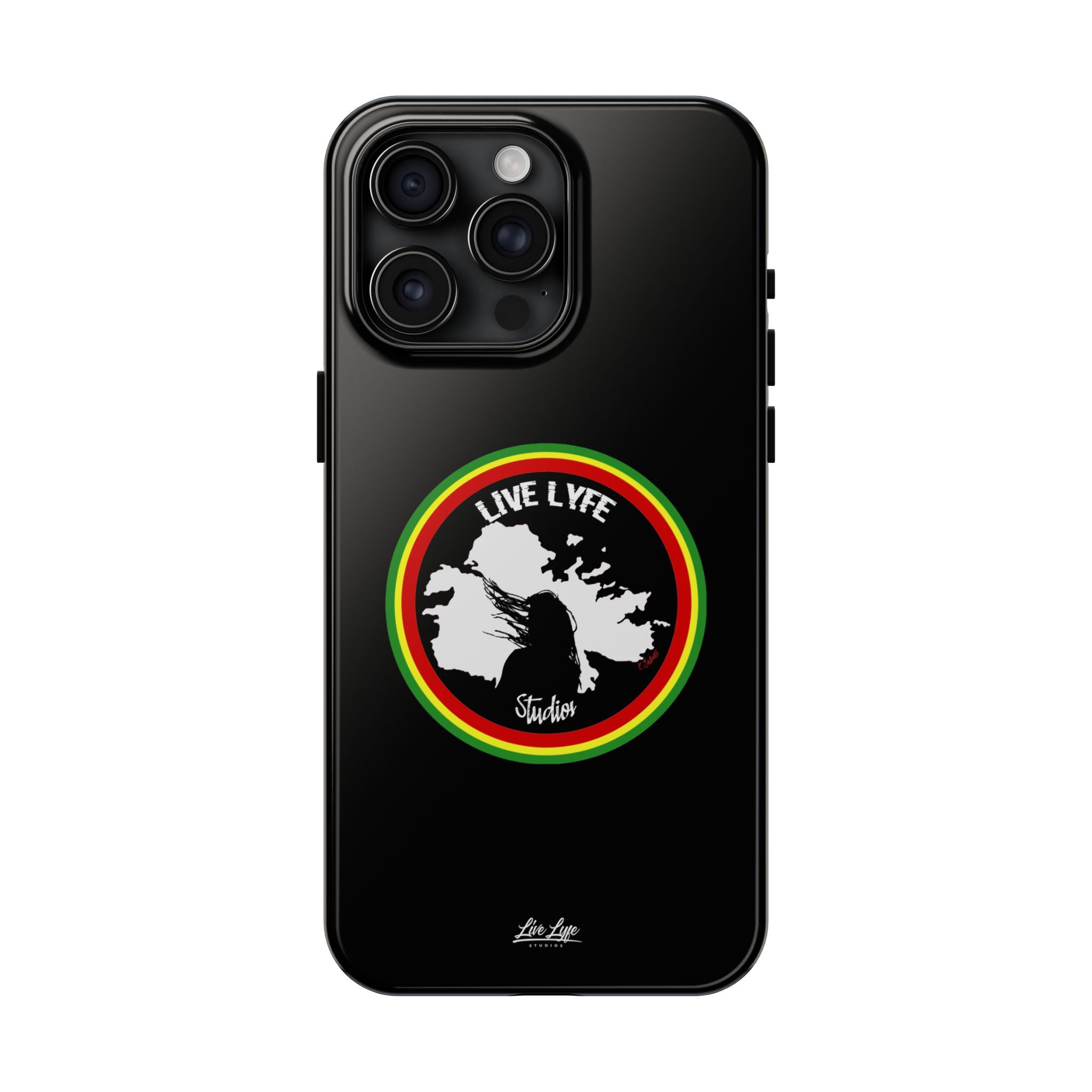 Livel Lyfe Phone Case – Sleek Black Cover