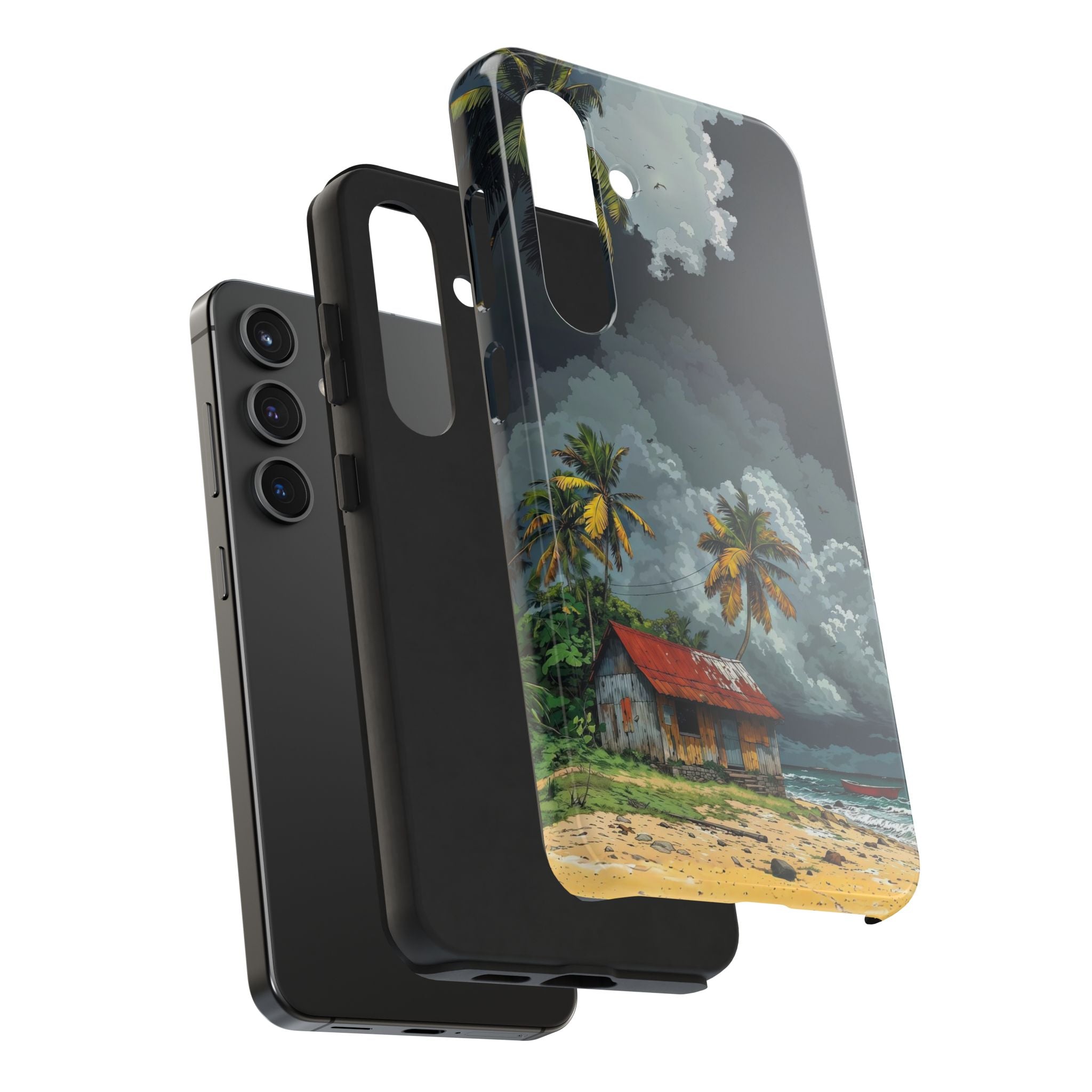 Tropical Beach Phone Cases - Coastal Vibes, Summer Gift, Adventure Ready, Travel Companion, Protective Cover Layer