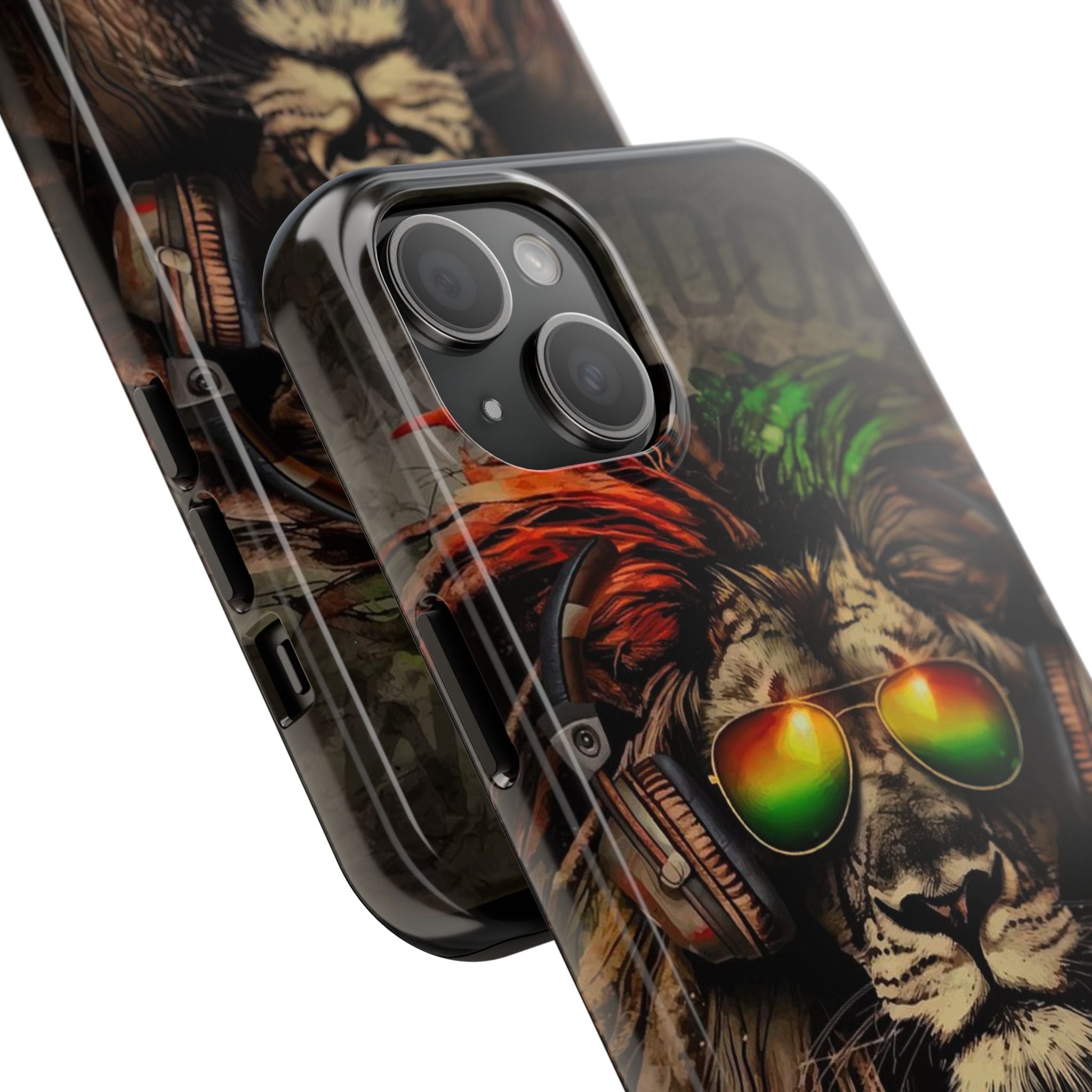 Reggae Lion Iphone Phone Case - Tough Phone Cases for Music Lovers, Gift for Rasta Fans, Vibrant Phone Cover, Unique Phone Accessories, [...]