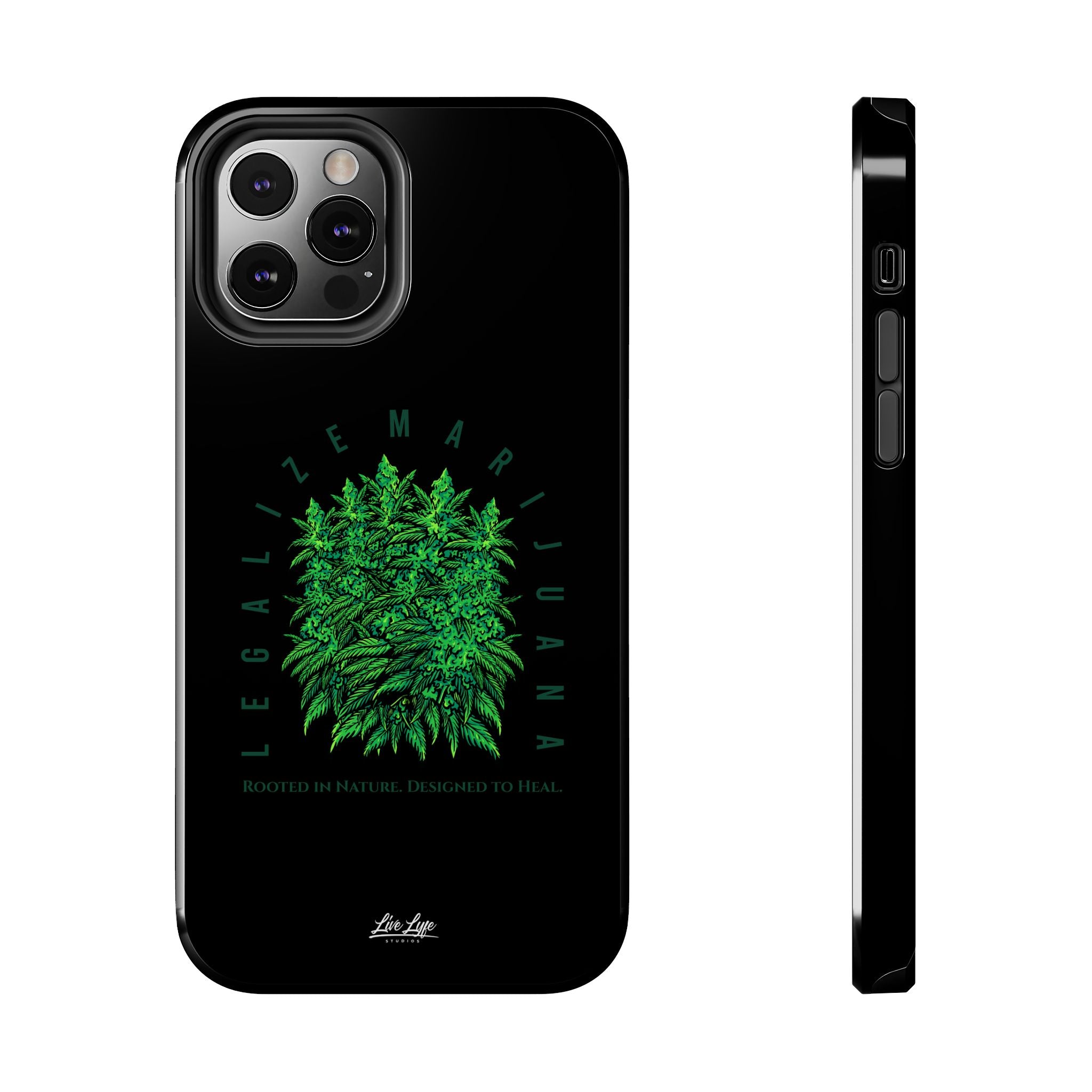 Legalize The Plant Phone Case – Sleek Black Cover