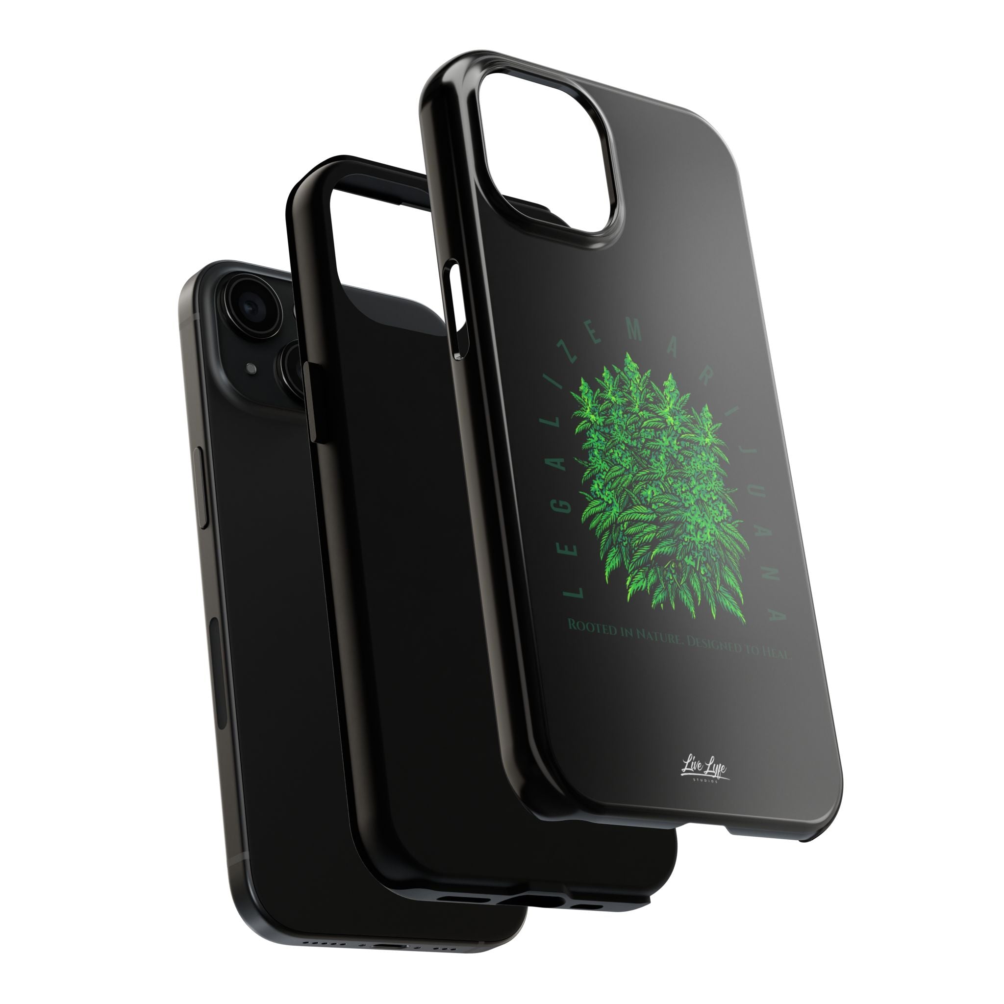 Legalize The Plant Phone Case – Sleek Black Cover