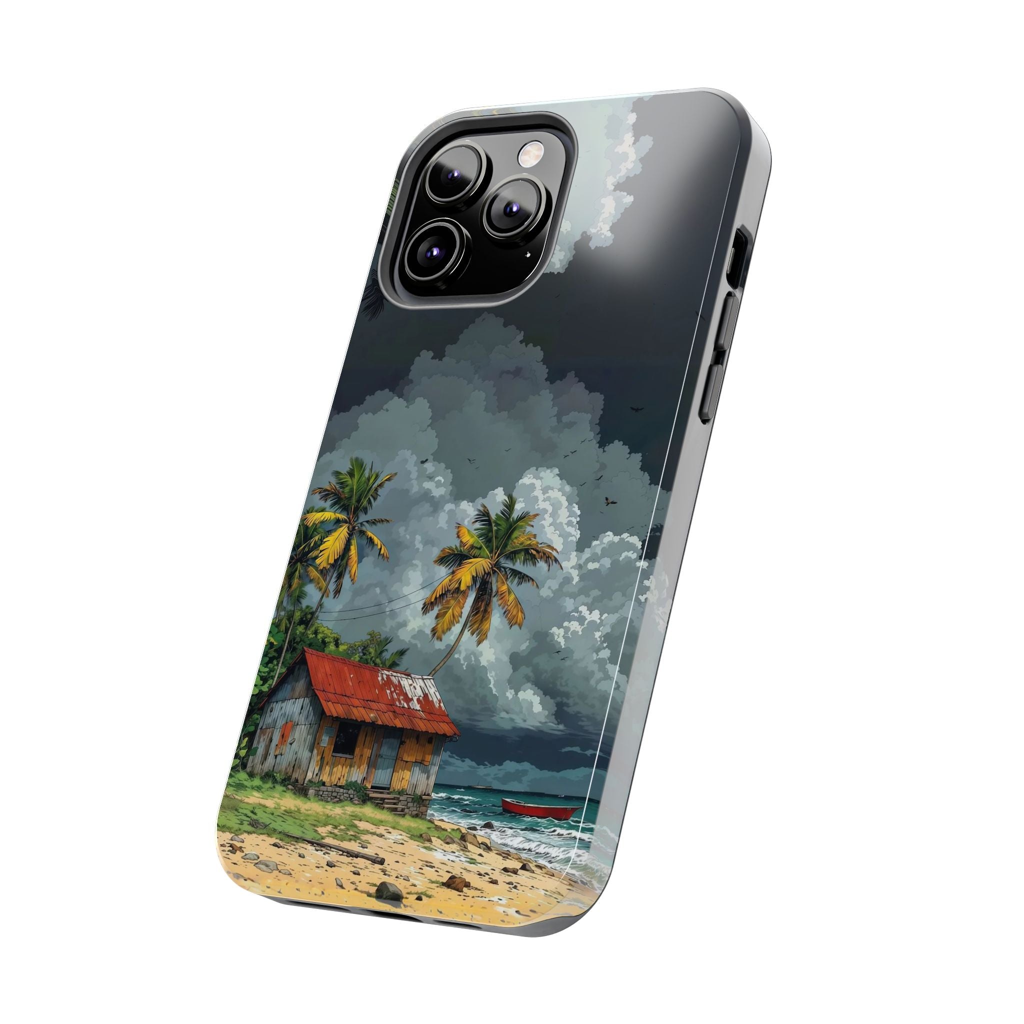 Tropical Beach Phone Cases - Coastal Vibes, Summer Gift, Adventure Ready, Travel Companion, Protective Cover Layer