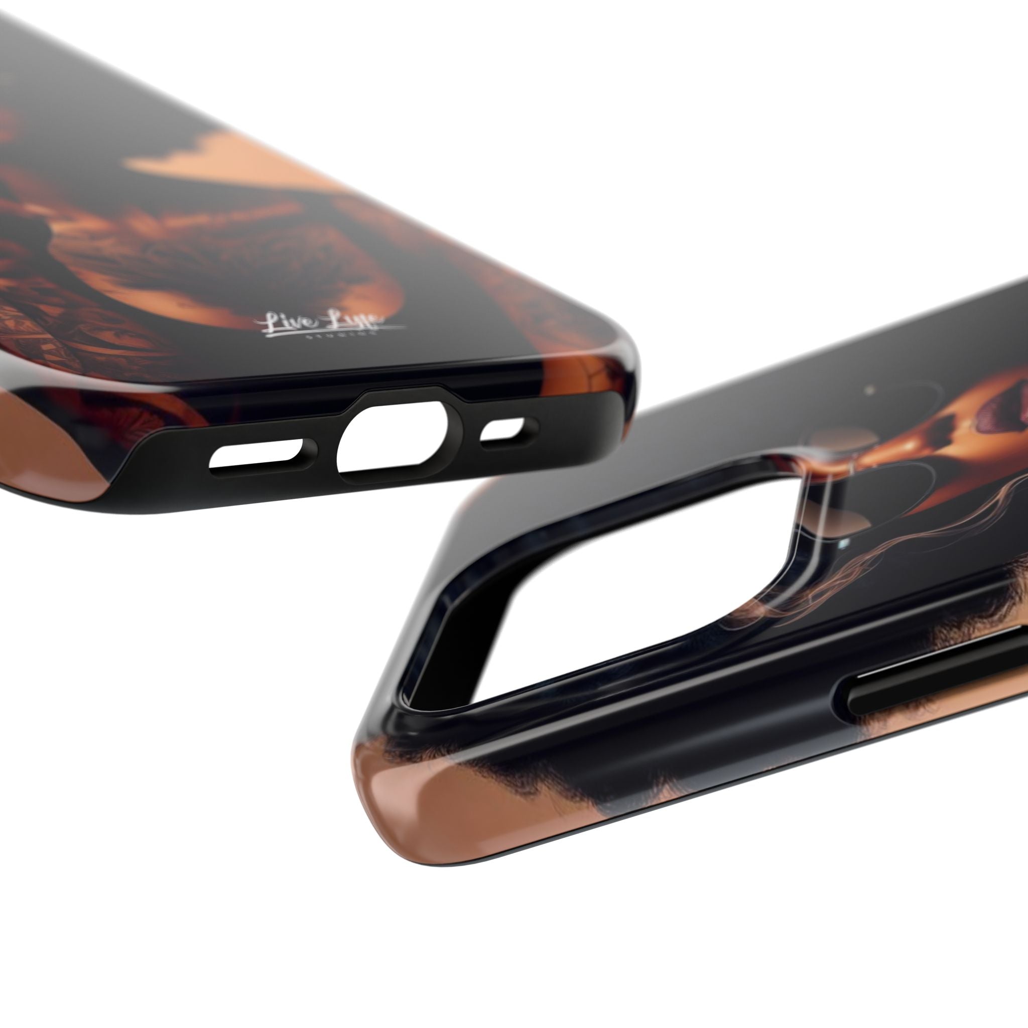 Smoke & Soul Afro Queen Vibe Phone Case, Protective Phone Case