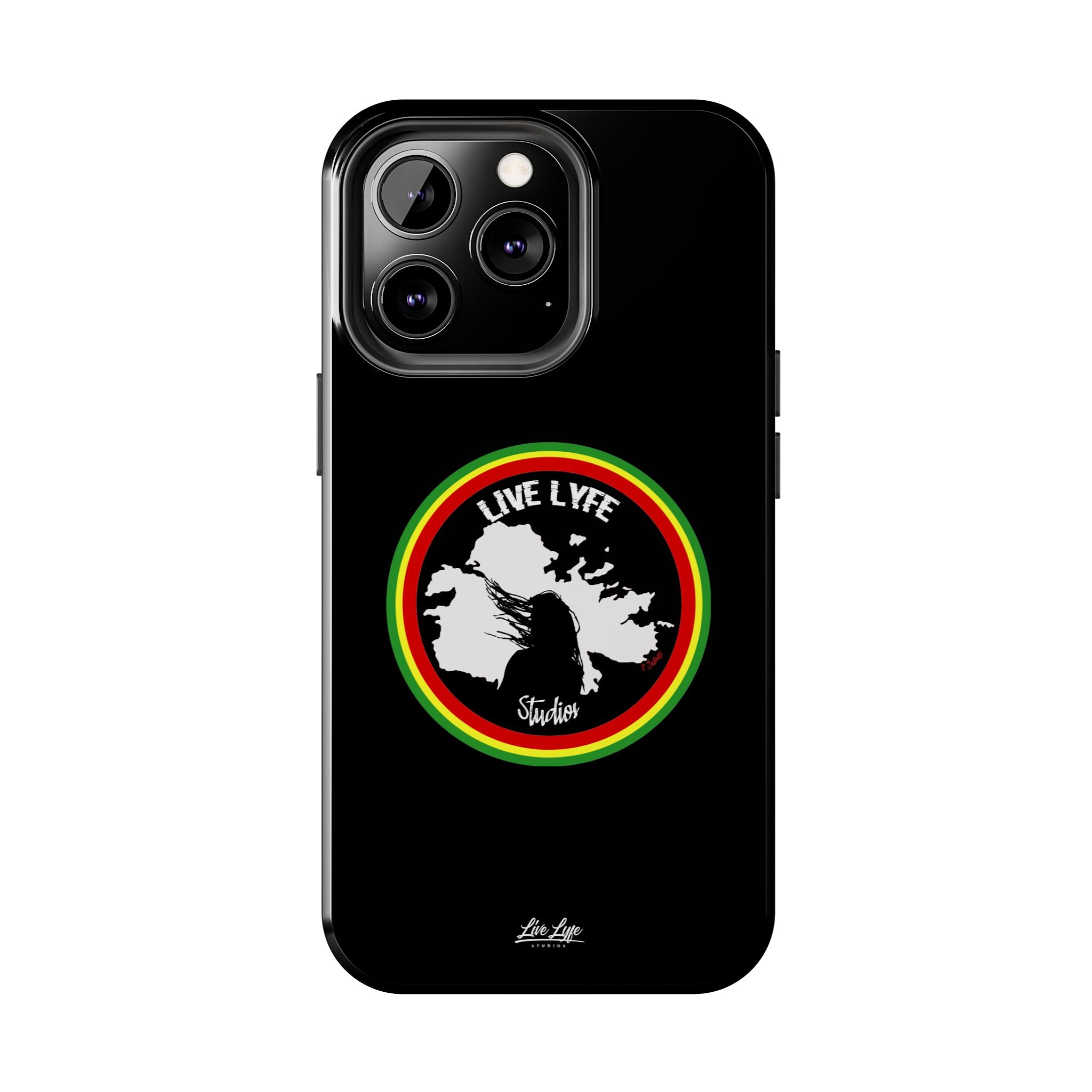 Livel Lyfe Phone Case – Sleek Black Cover